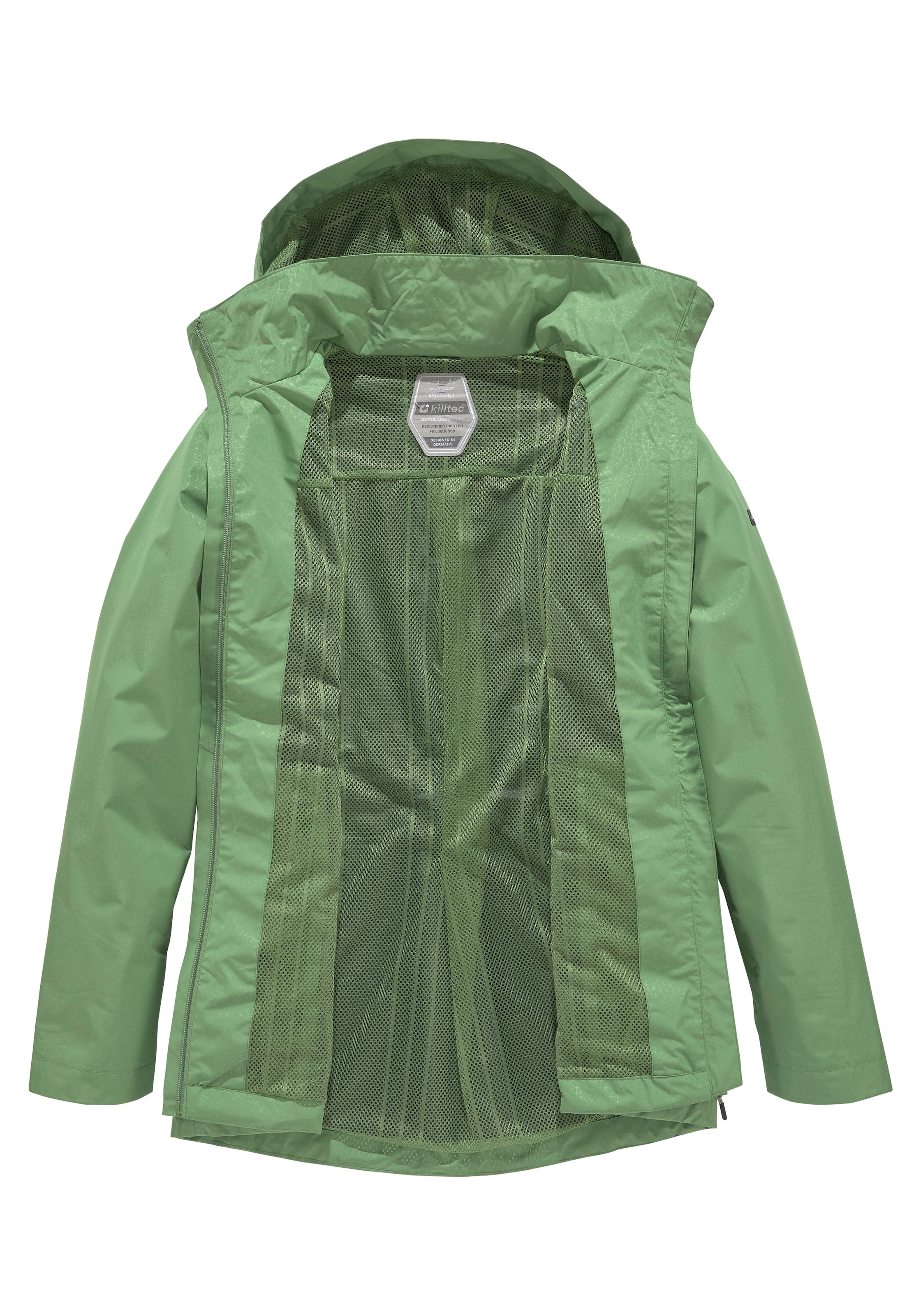 Killtec Regenjacke »REIGA«, mit Kapuze