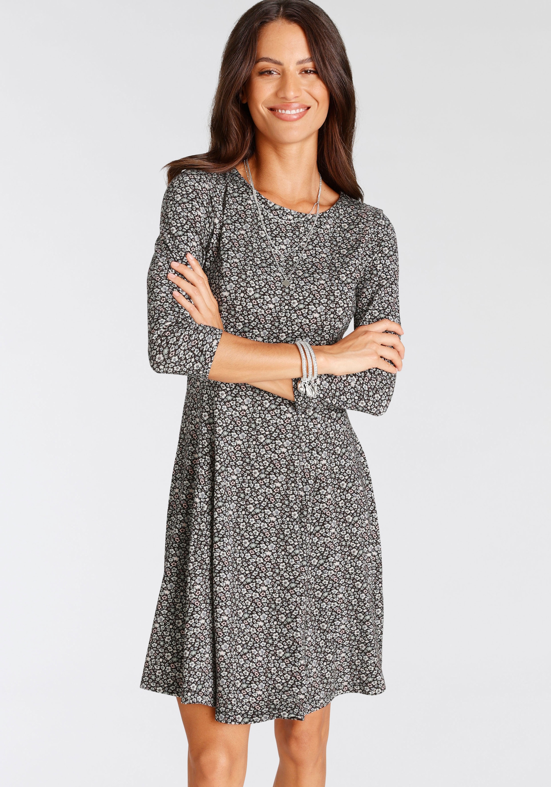 | kaufen Jerseykleid, mit Laura modischem online Allover-Print BAUR Scott