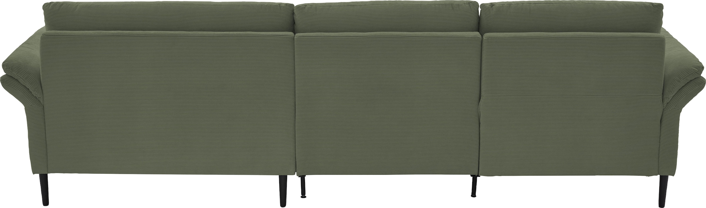 Places of Style Ecksofa »Sarsina: mit Tonnentaschen-Federkern, perfekt zum Entspannen L-Form«, inklusive 1 motorischen Relaxfunktion mit Herz-Waage-Beschlag