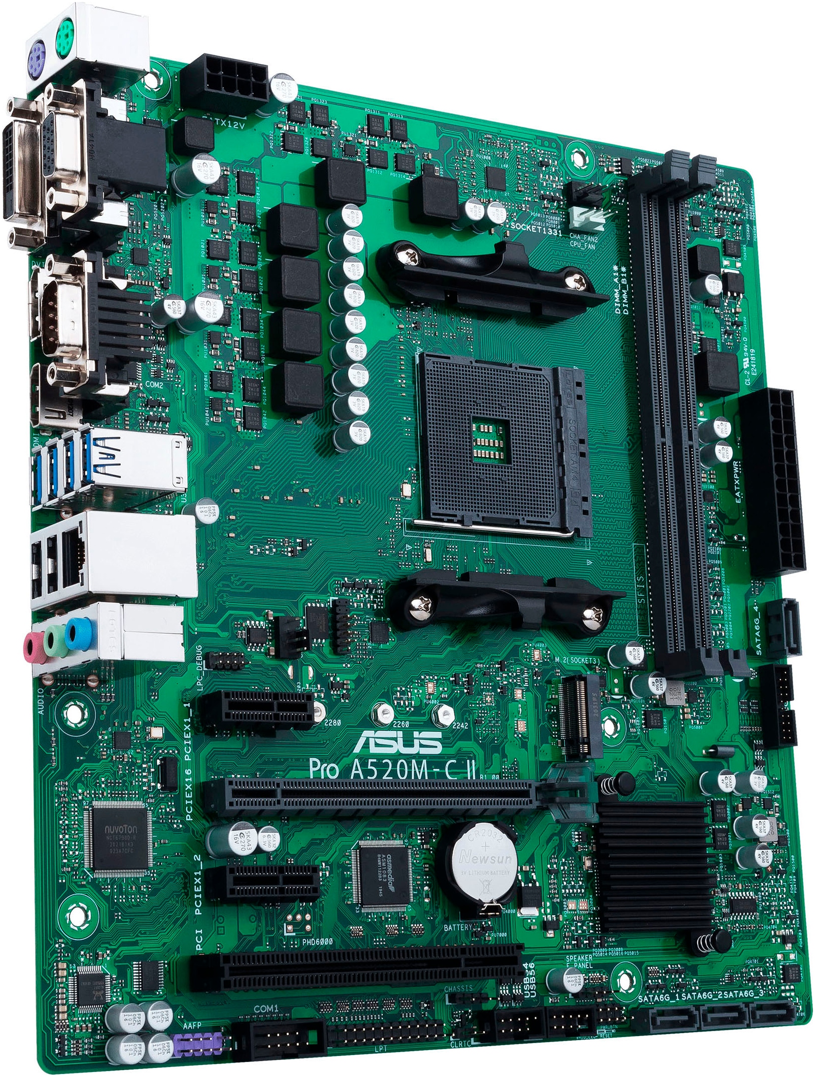 Asus Mainboard »PRO A520M-C II/CSM«