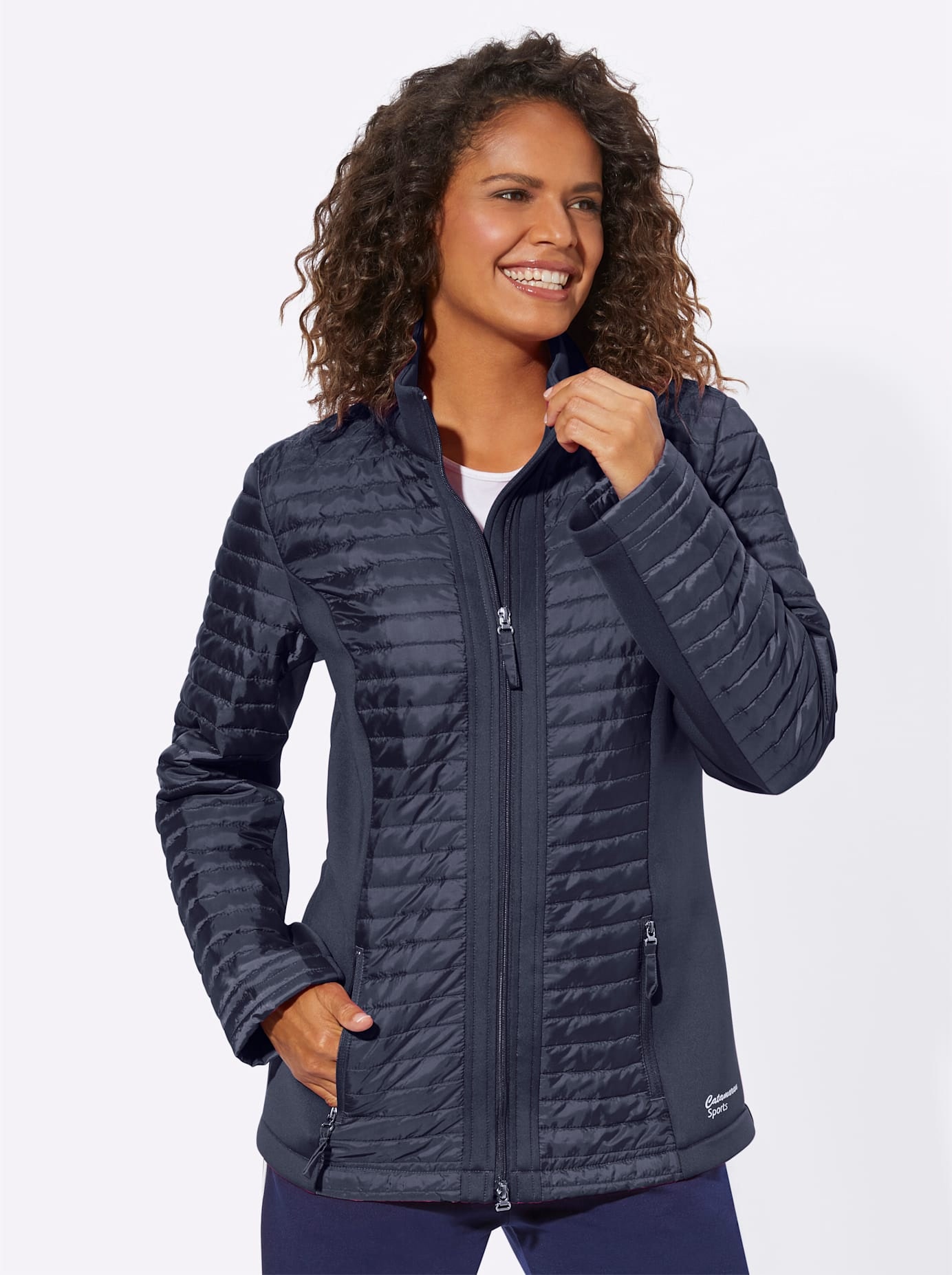 Catamaran Steppjacke, mit Kapuze