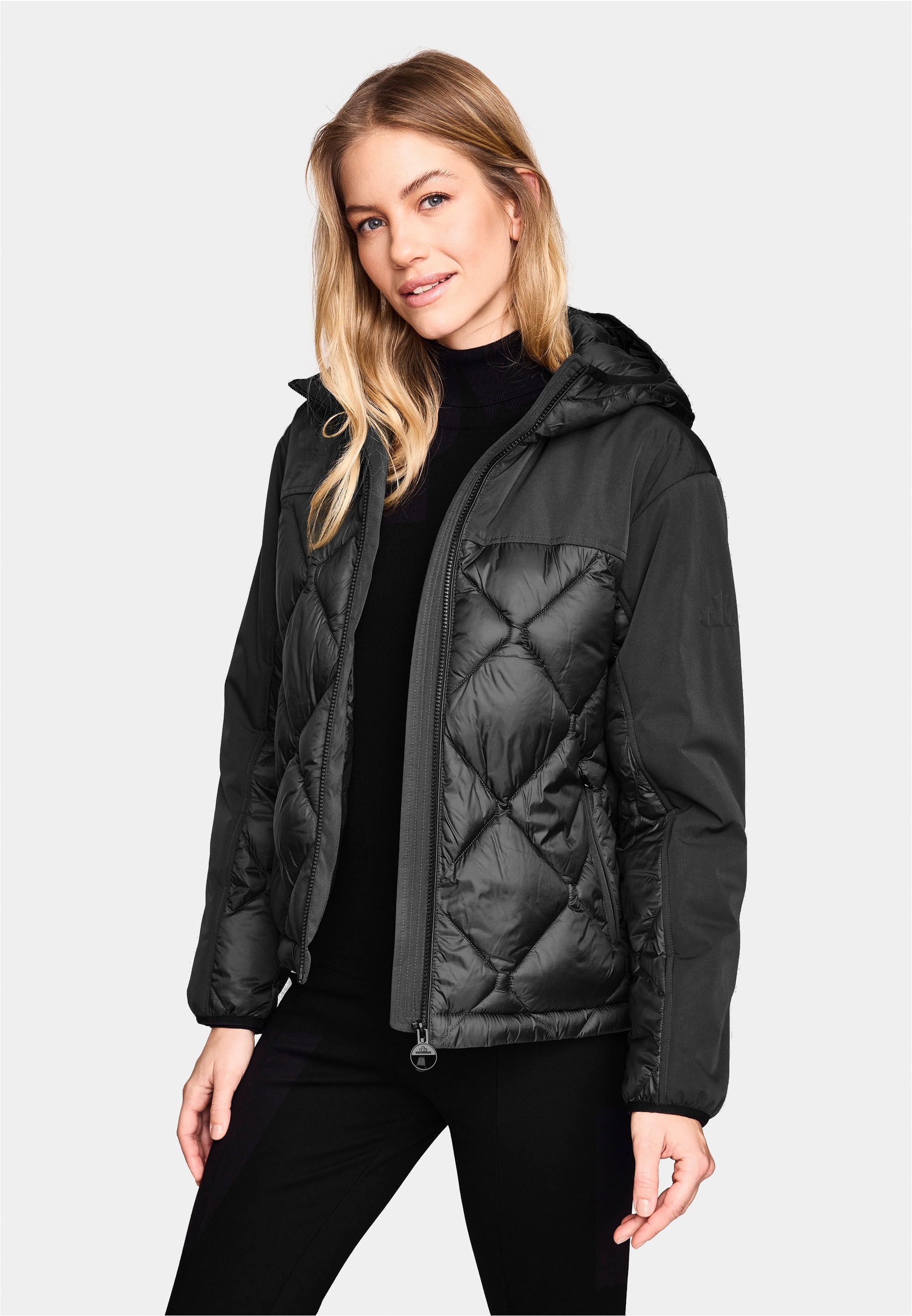 New Canadian Steppjacke »CARINA«, mit Taschenbeutel aus Kuschel-Fleece