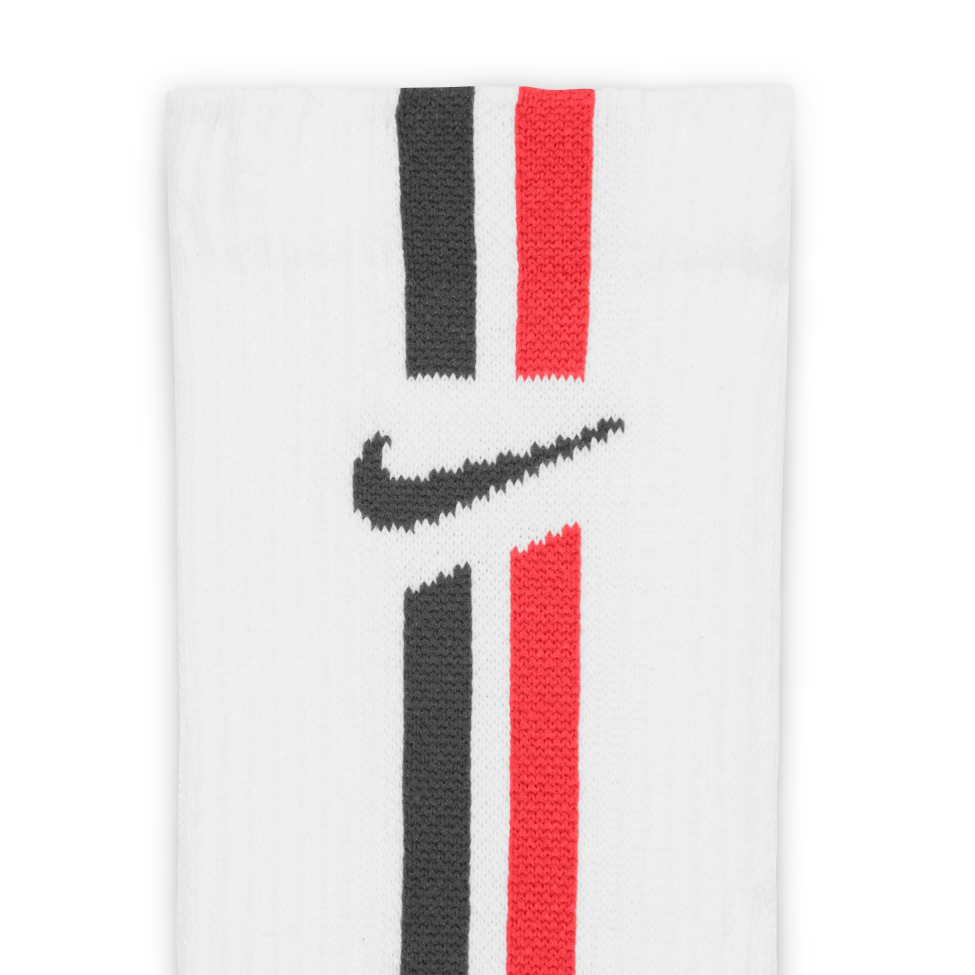 Nike Sportsocken »U NK ED ELVD CRW 3P STRIPE 144« für sportliche Aktivitäten, sportlicher Stil, angenehmes Tragegefühl