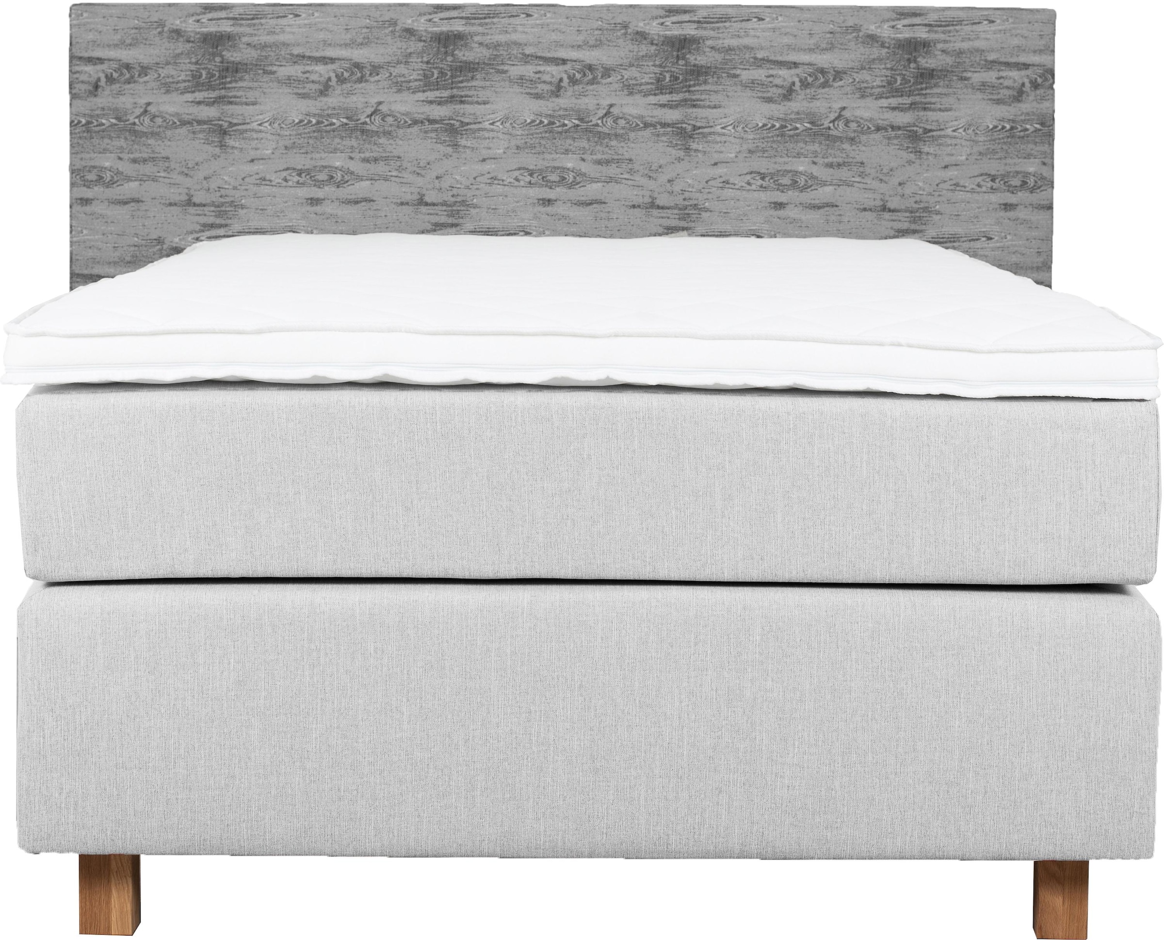 Home affaire Boxspringbett »Iris« inklusive Topper, in 4 Breiten, 3 Ausführungen, 3 Härtegrade