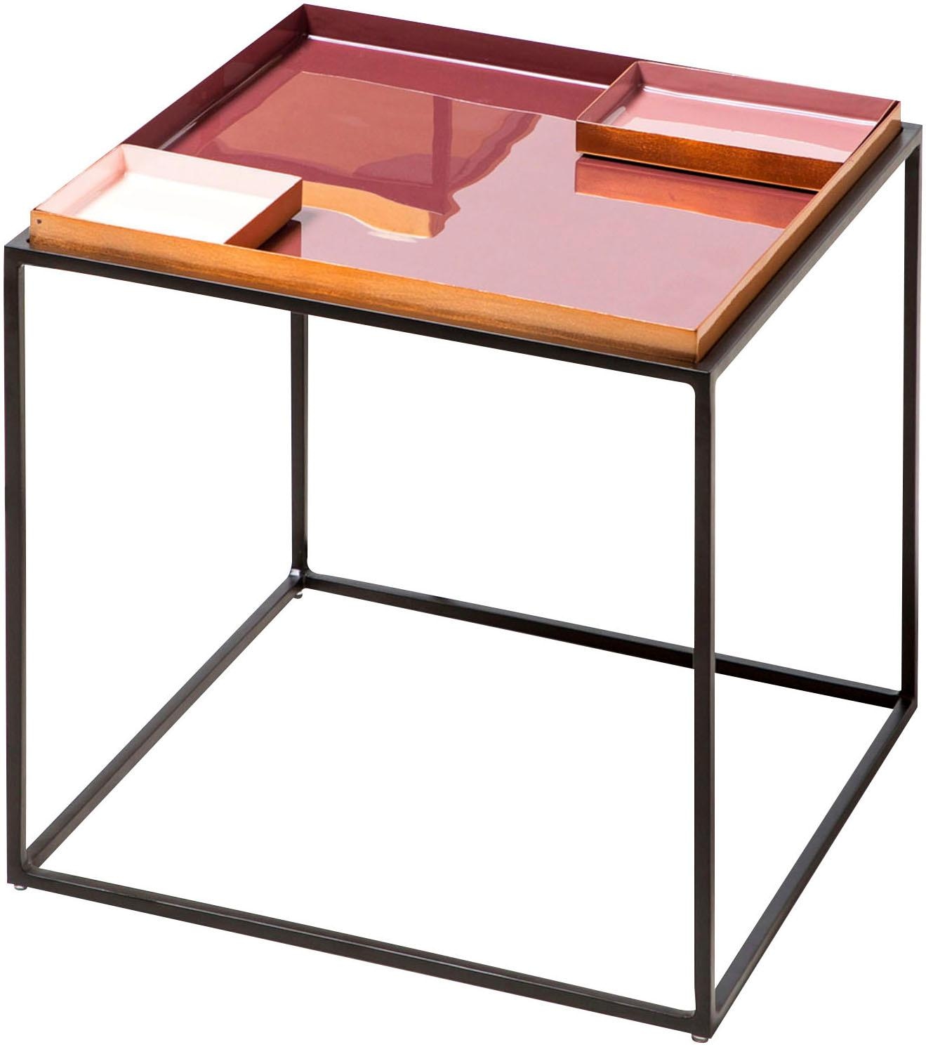 Kayoom Beistelltisch "Famosa, Metall-Beistelltisch in quadratischer Form" 1 günstig online kaufen