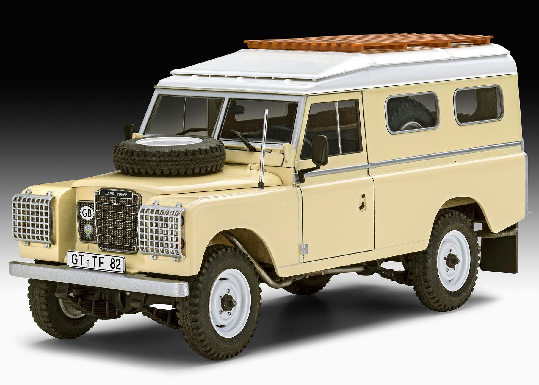 Revell® Modellbausatz »Land Rover Series III LWB (commercial)«, 1:24, Made in Europe