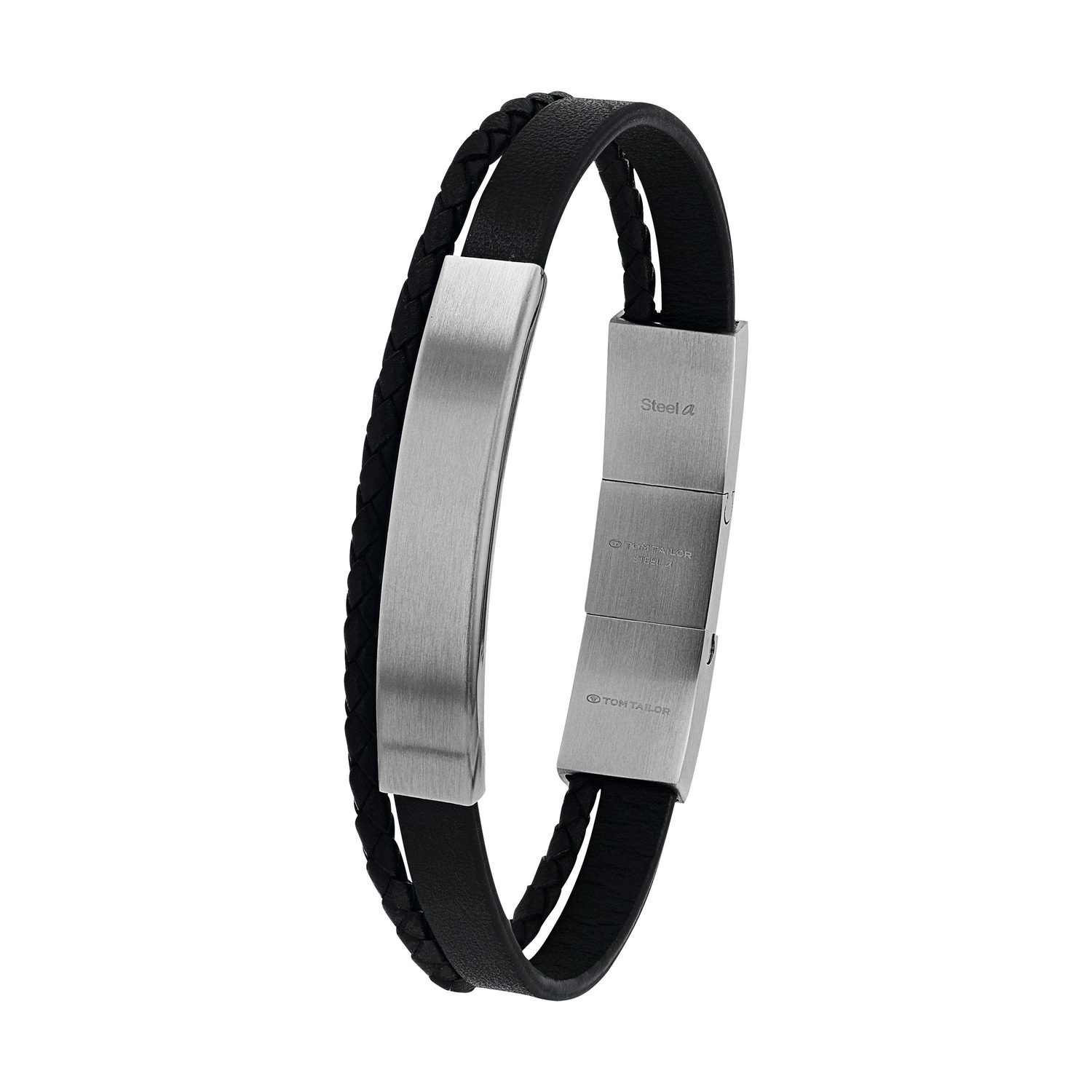 TOM TAILOR Lederarmband »mehrreihig«