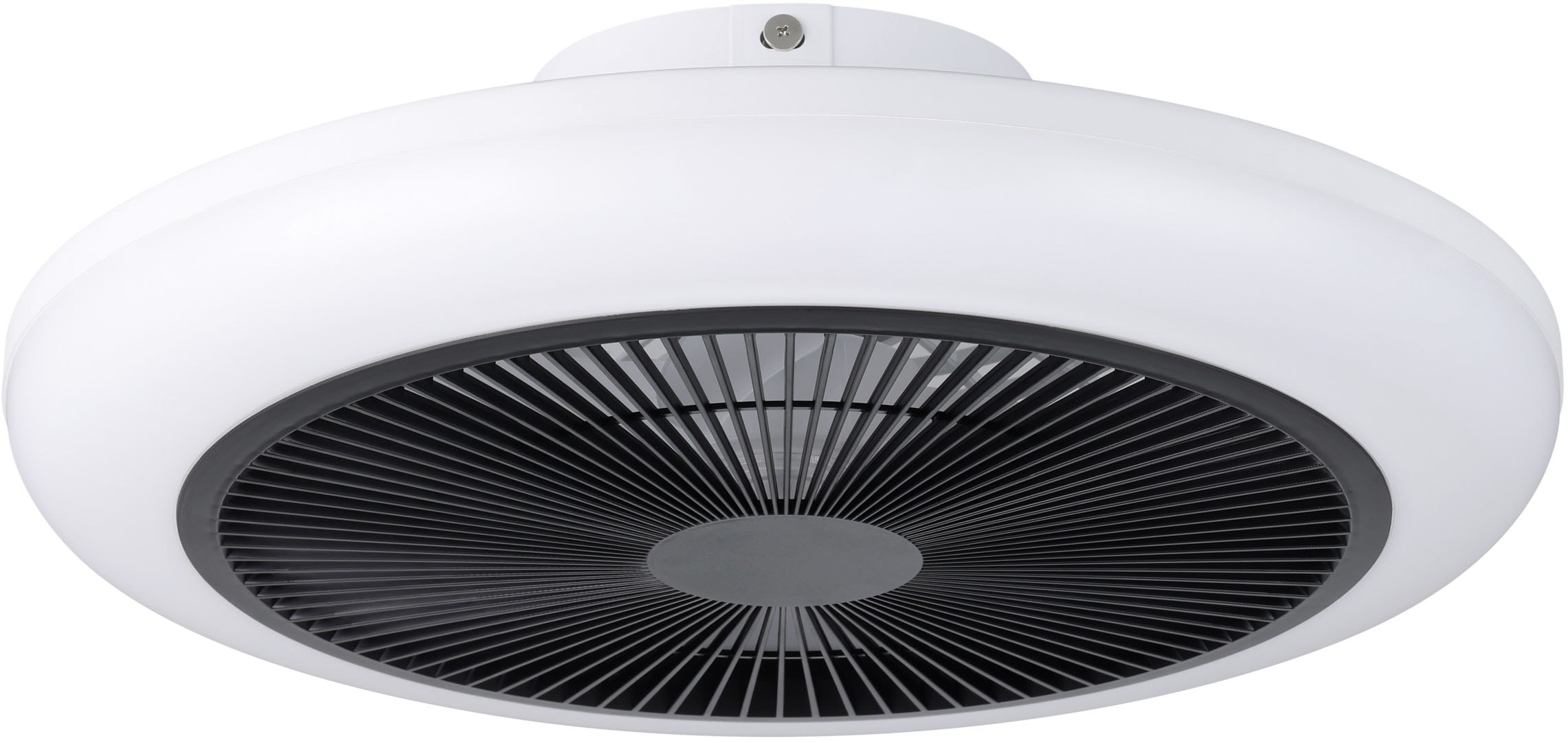 EGLO LED Deckenleuchte »SAYULITA 1 Leuchte und Ventilator - ABS - LED - 4X5,2W - IP20« LED-Modul 1 Stk. Kaltweiß | Neutralweiß | Warmweiß Ventilator mit Beleuchtung, H14,5 x Ø46 cm