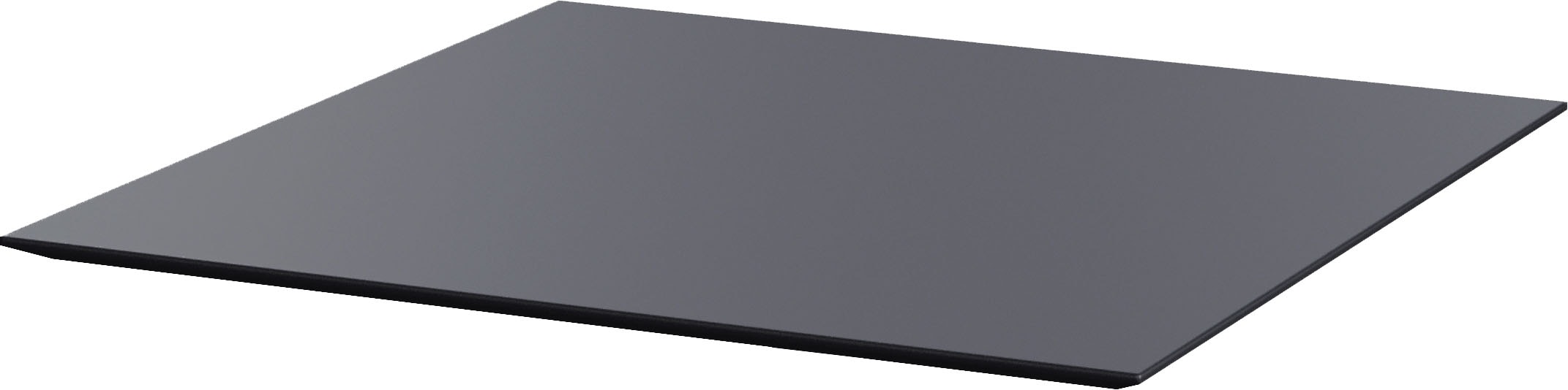 Tischplatte ESSENTIALS, B:70cm H:1,2cm T:70cm, schwarz, Massivholz, Tischplatten, in verschiedenen Formen und Farben erhältlich