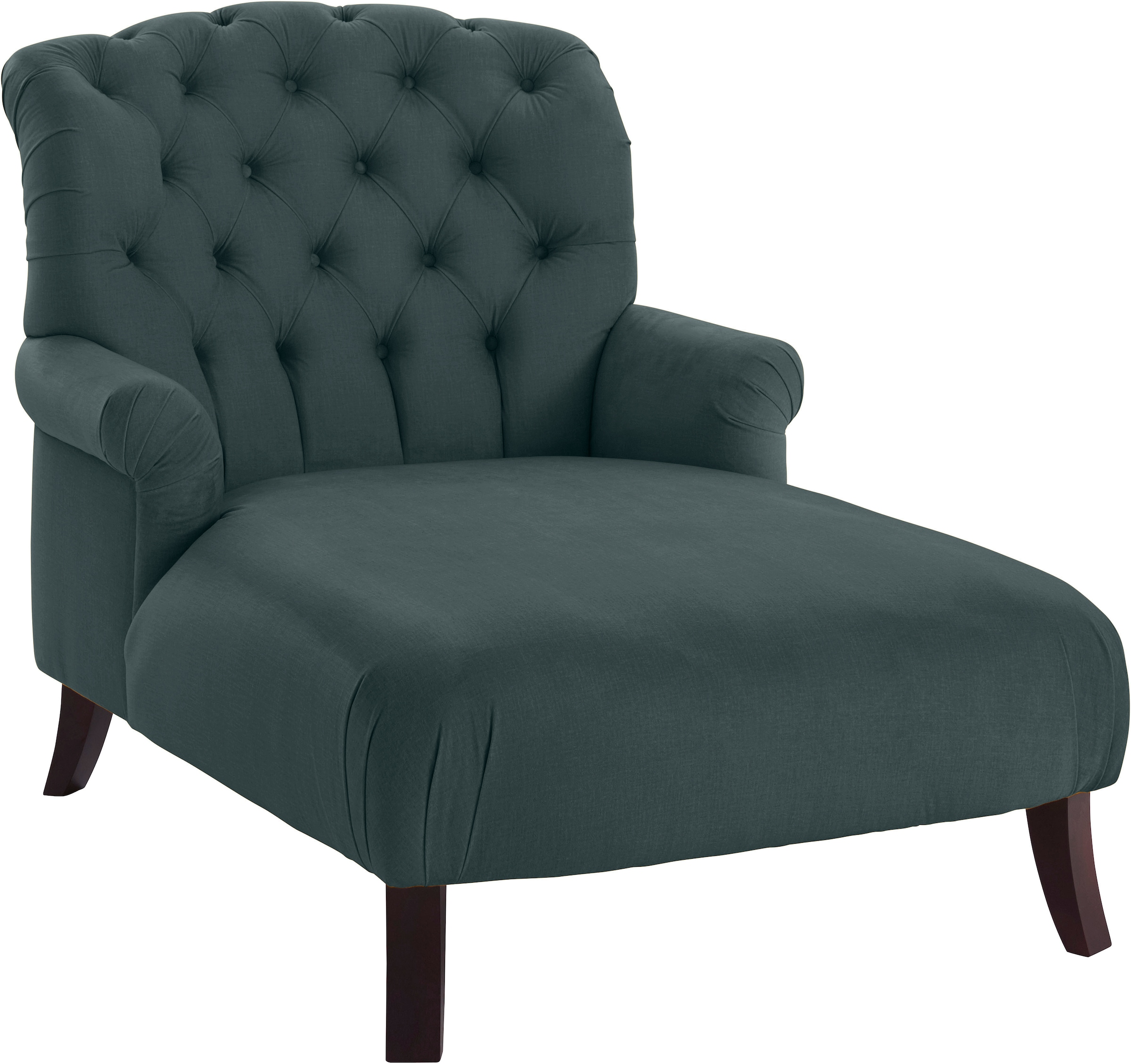 Home affaire Loveseat "Amiens Sessel Loungesessel", mit wunderschöner Knopf günstig online kaufen