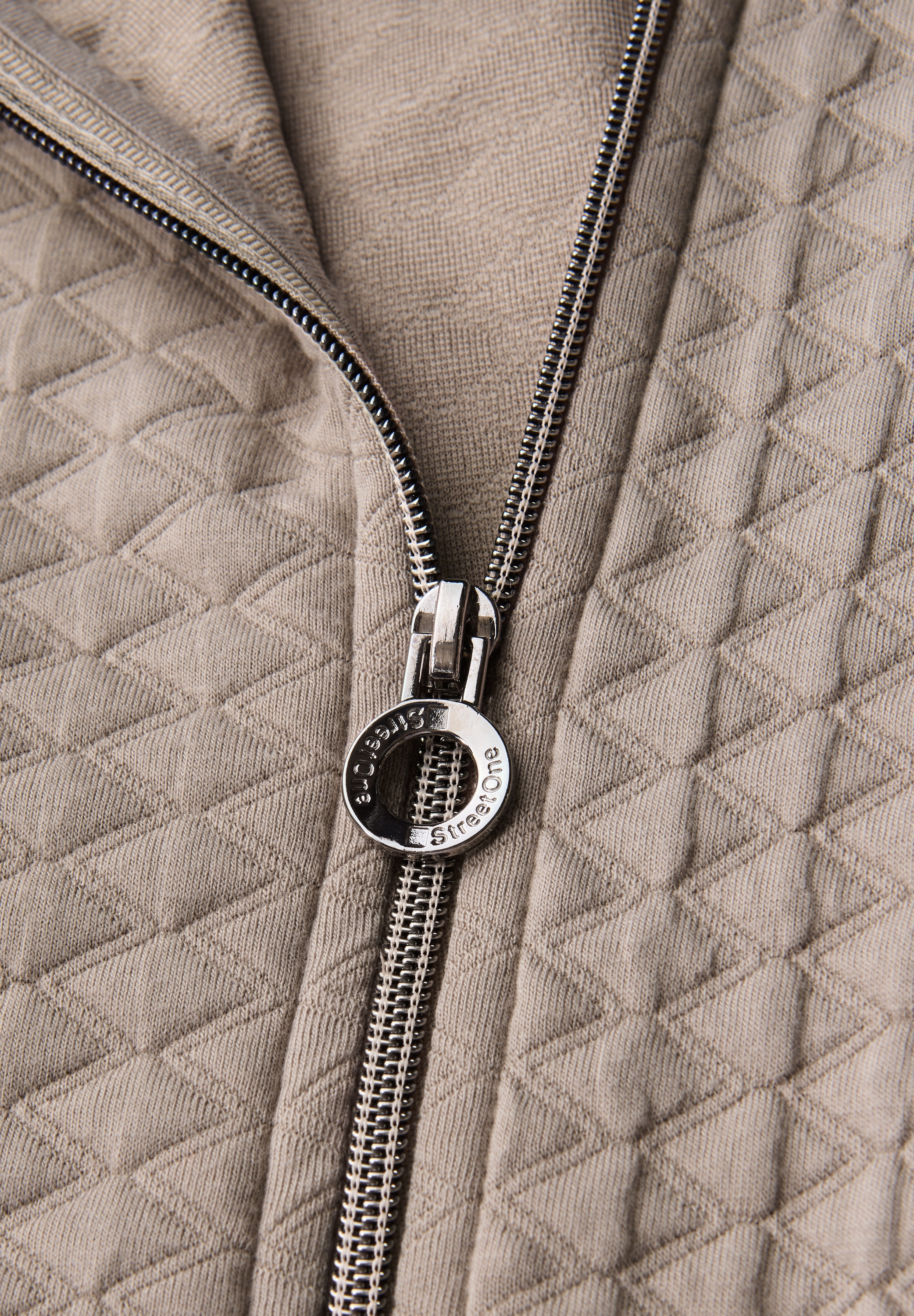 STREET ONE Cardigan, mit Struktur-Muster