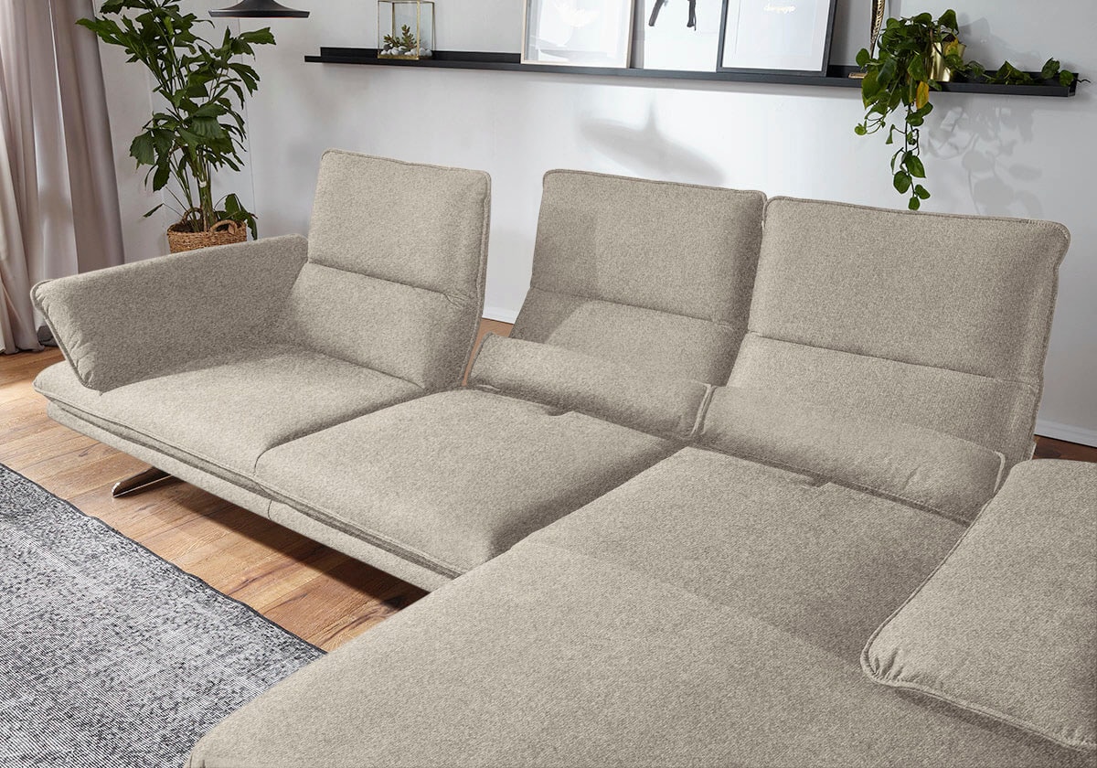 W.SCHILLIG Ecksofa "broadway, Designsofa mit tollem Sitzkomfort, L-Form", S günstig online kaufen