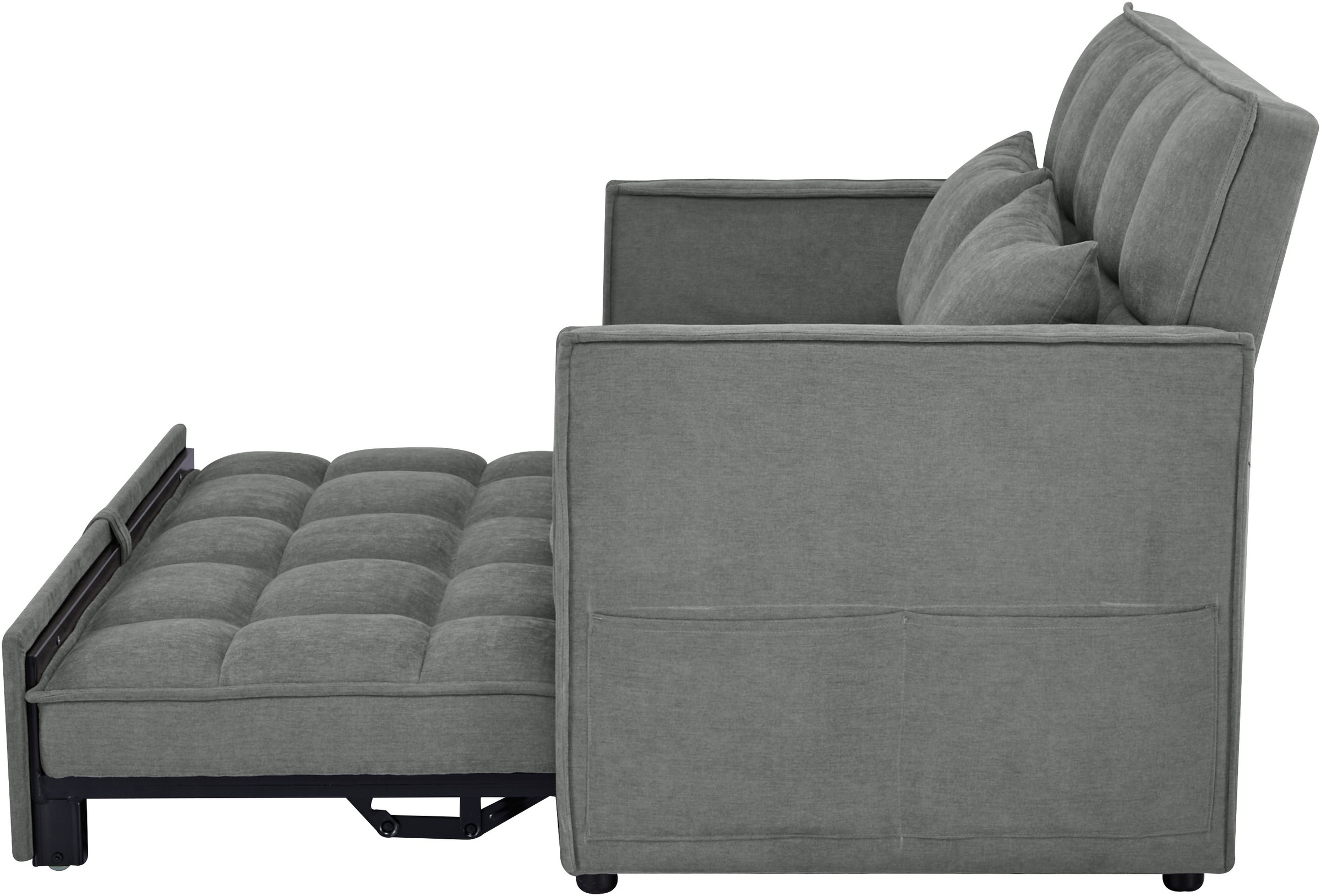 OTTO home Schlafsofa "STEFFO, 159 cm, 2-Sitzer, mit verstellbarer Rückenleh günstig online kaufen
