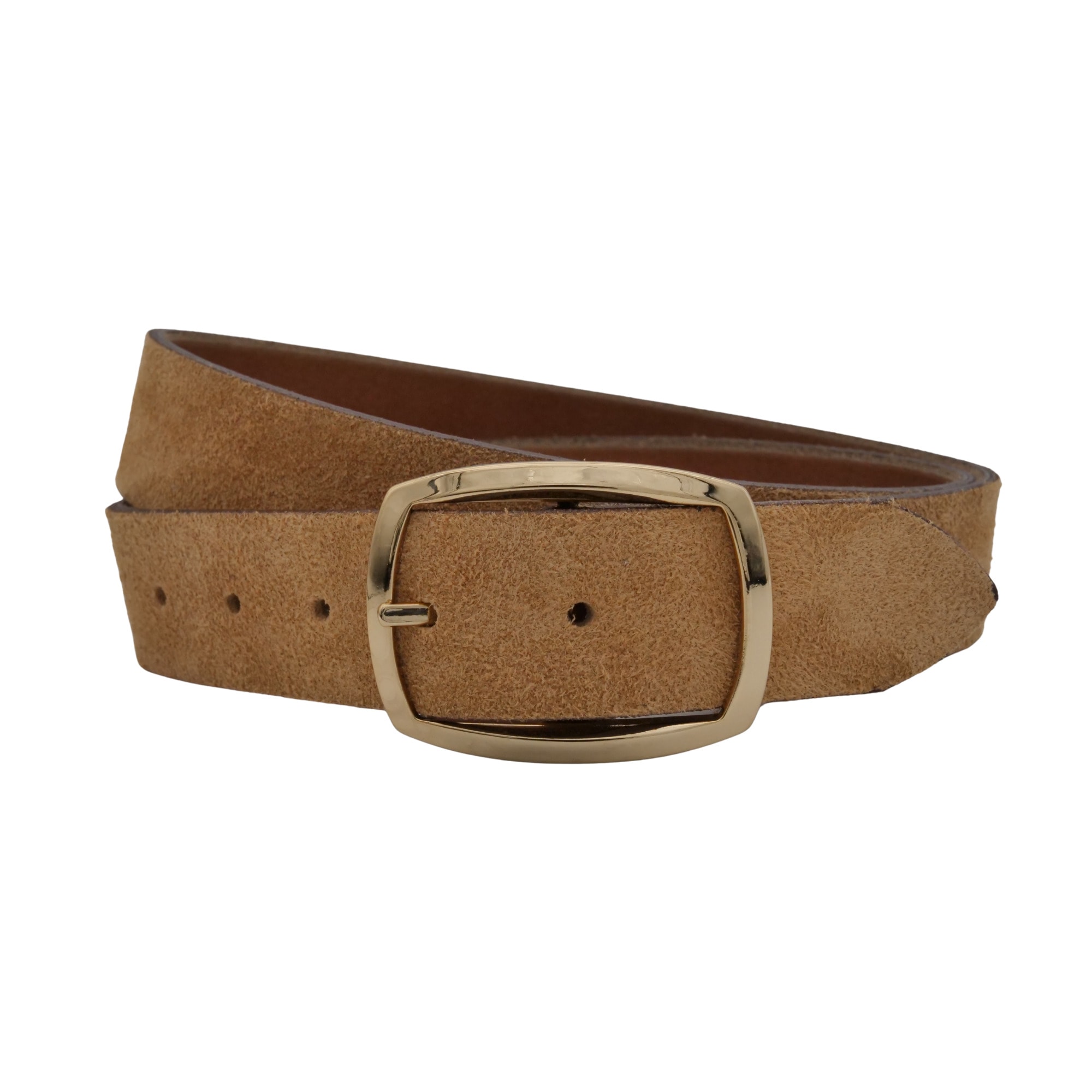 AnnaMatoni "AnnaMatoni Damen Ledergürtel in hochwertigem Velour Leder 3,5cm"