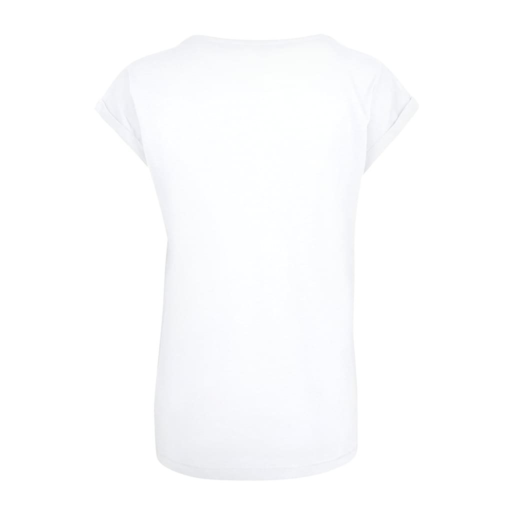 Merchcode T-Shirt »Merchcode Damen Ladies Argentina World Cup Extended Shoulder Tee«, (1 tlg.)