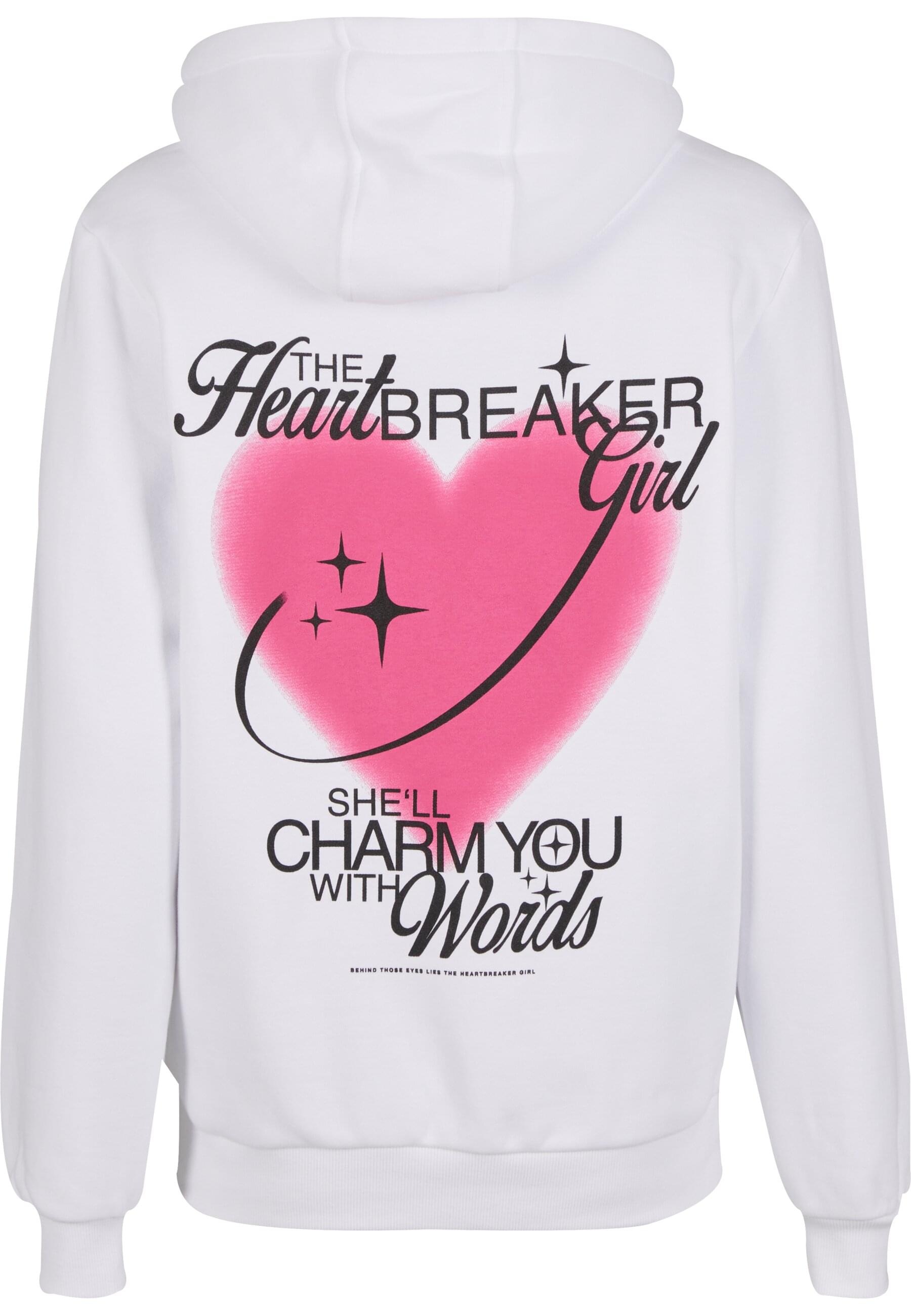 Miss Tee Kapuzenpullover "Miss Tee Heartbreaker Girl Ladies Fluffy Hoody" günstig online kaufen