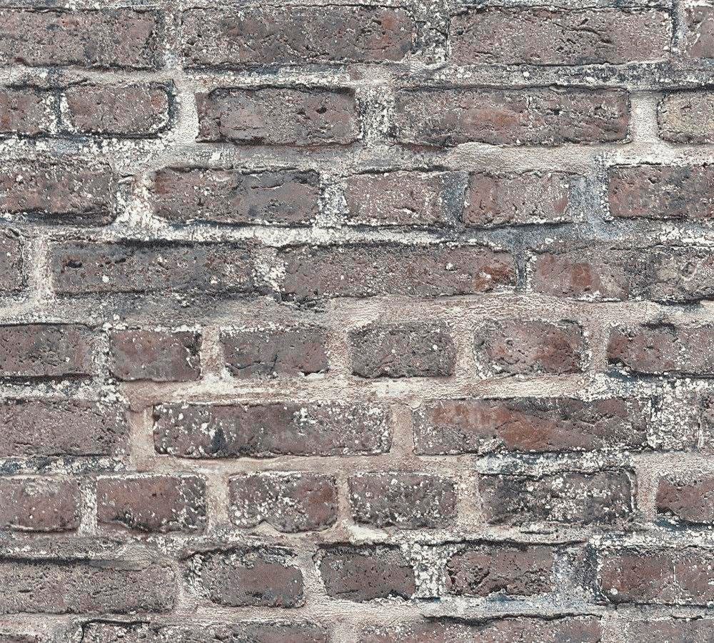 living walls Vliestapete »Neue Bude 2.0« Steinoptik...