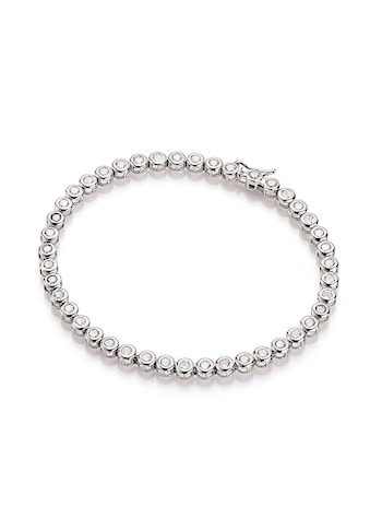 Smart Jewel Tennisarmband »klassisch, mit Zirkonia Steine, Silber 925« kaufen
