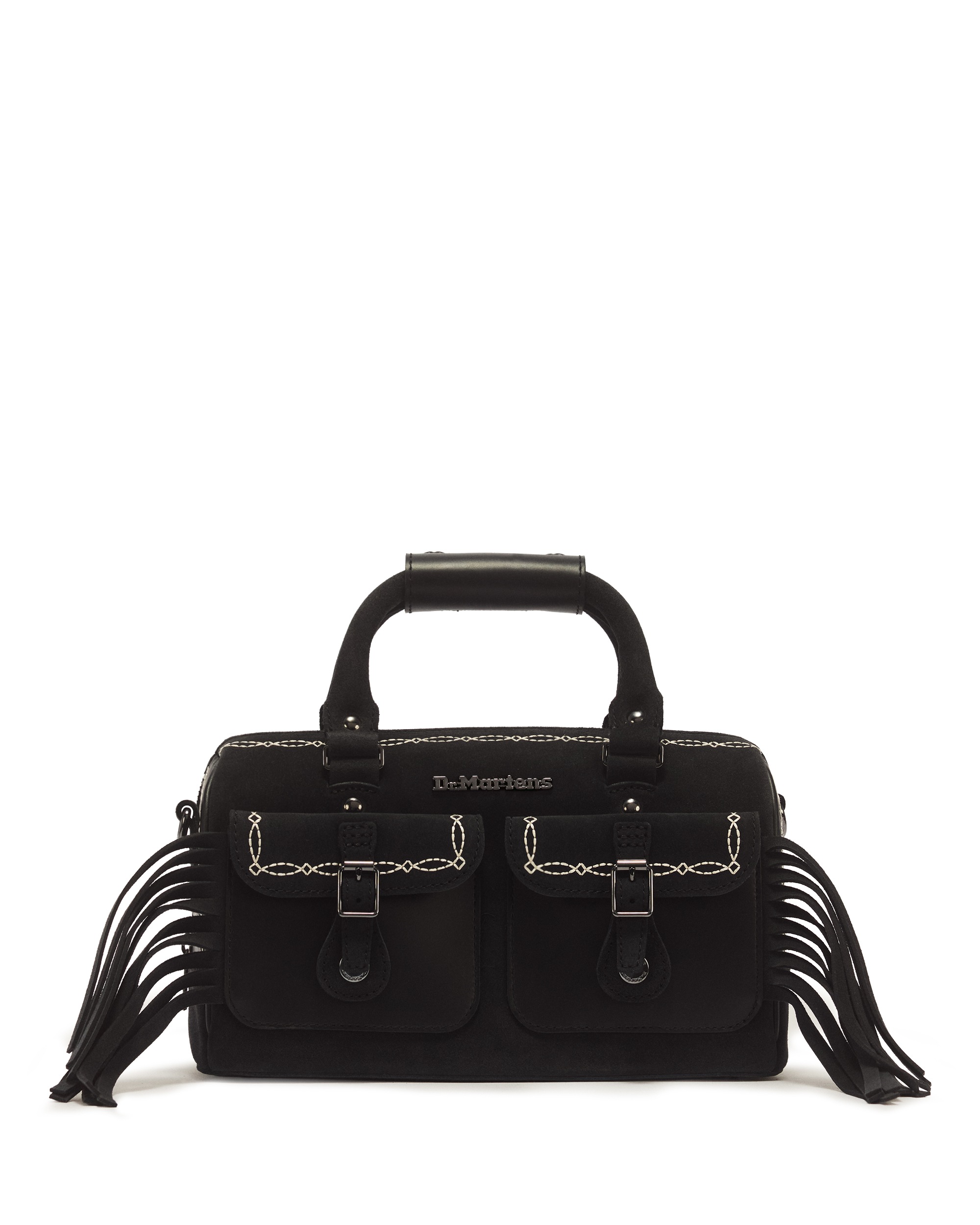 DR. MARTENS Henkeltasche Handtasche, Umhängetasche mit trendigen Fransen, im Cowboy-Look