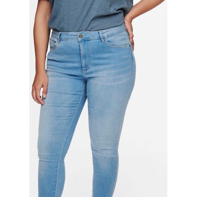 ONLY CARMAKOMA High-waist-Jeans »CARAUGUSTA HW SK BJ13333 LBD DNM NOOS«  online kaufen | BAUR