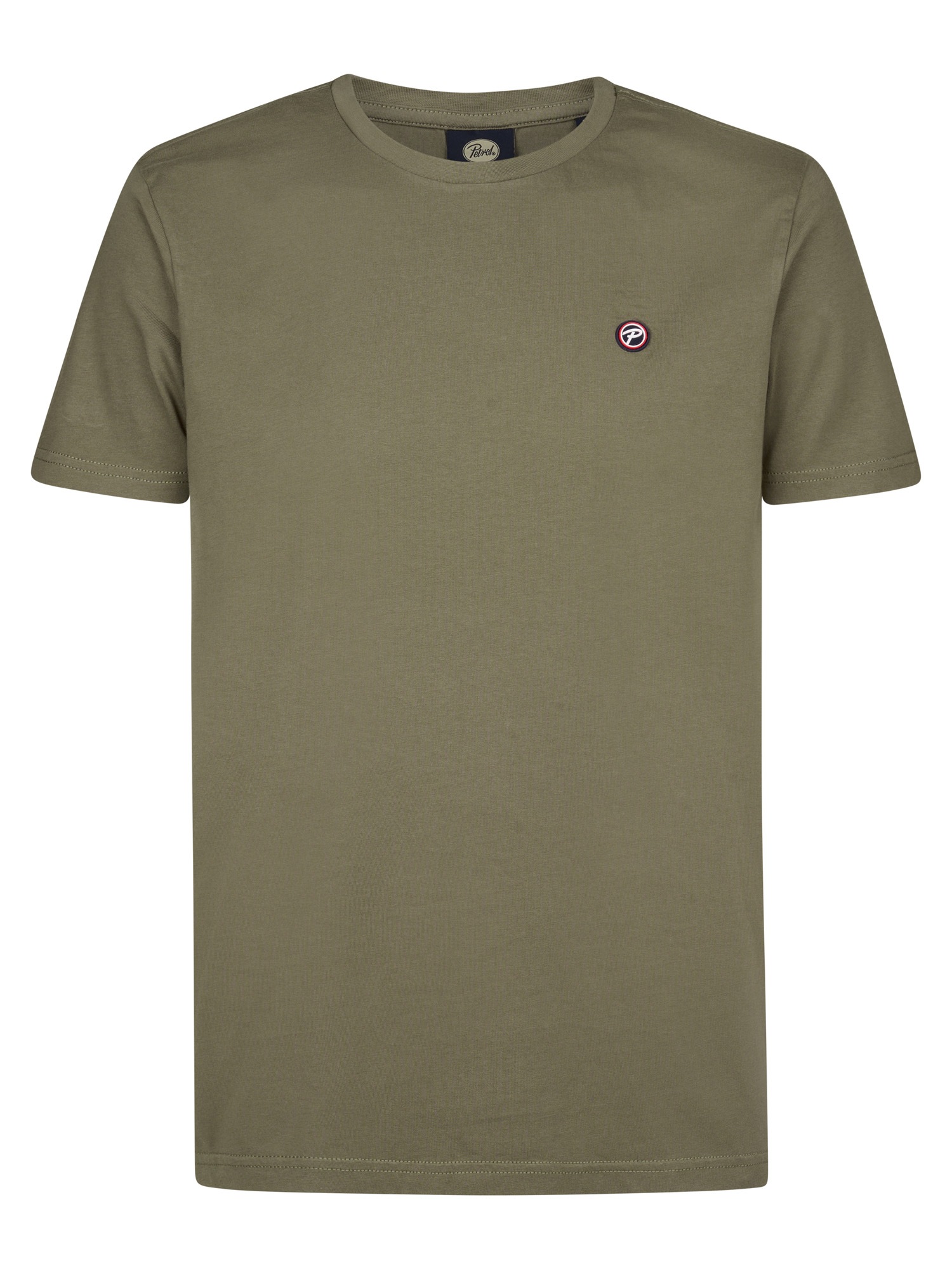 Petrol Industries Rundhalsshirt, mit Logo Stickerei