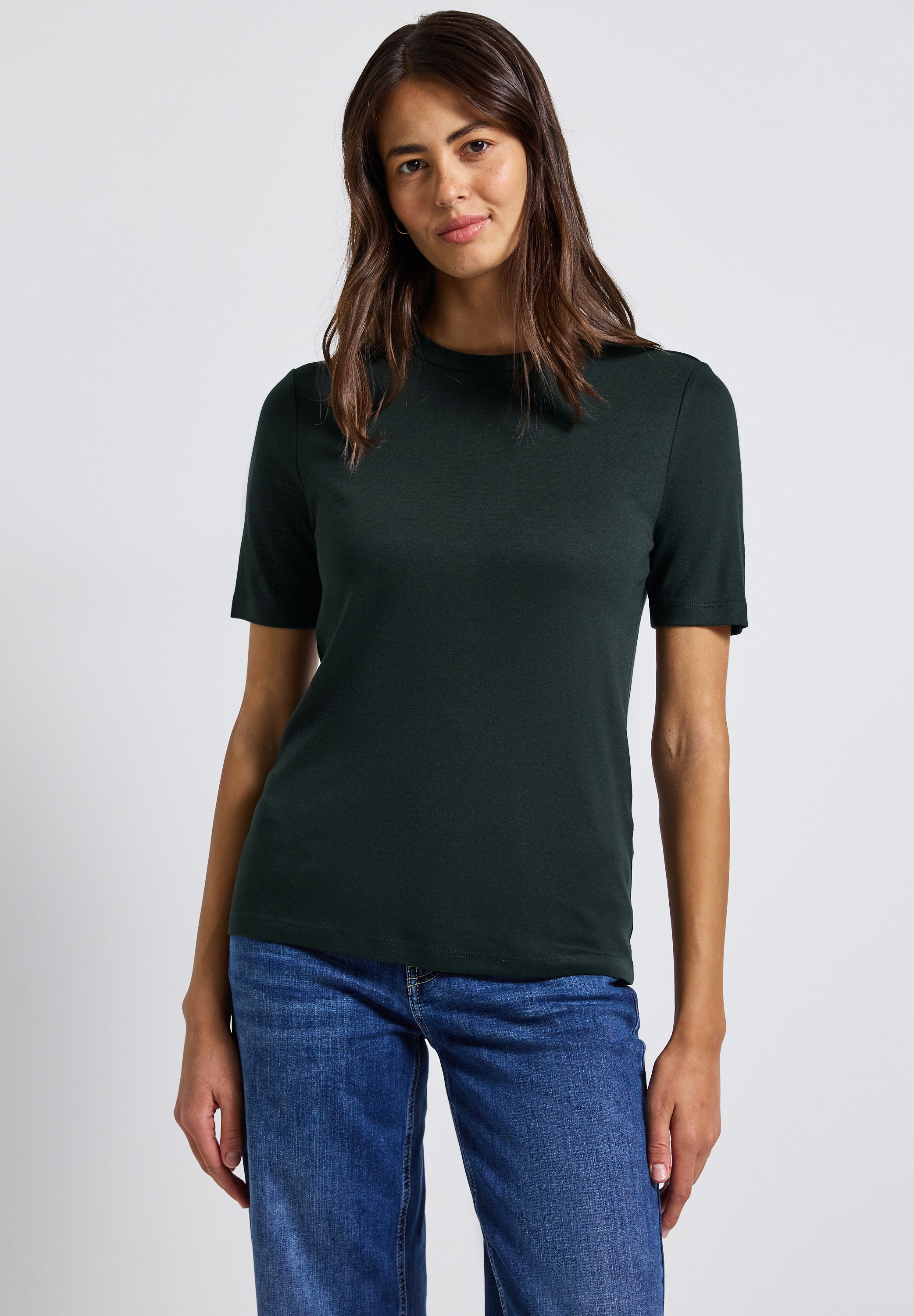 STREET ONE T-Shirt, im soften Baumwoll-Mix günstig online kaufen