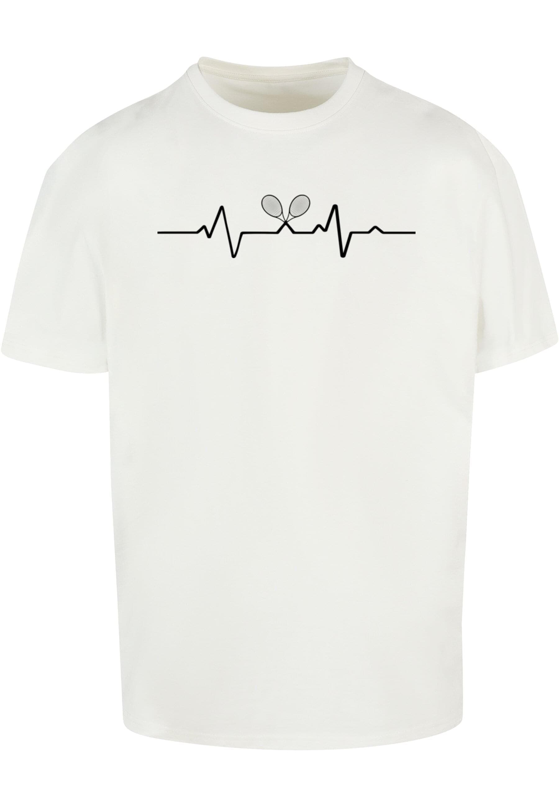 Merchcode T-Shirt "Merchcode Herren Tennis Beats Heavy Oversized Tee" günstig online kaufen