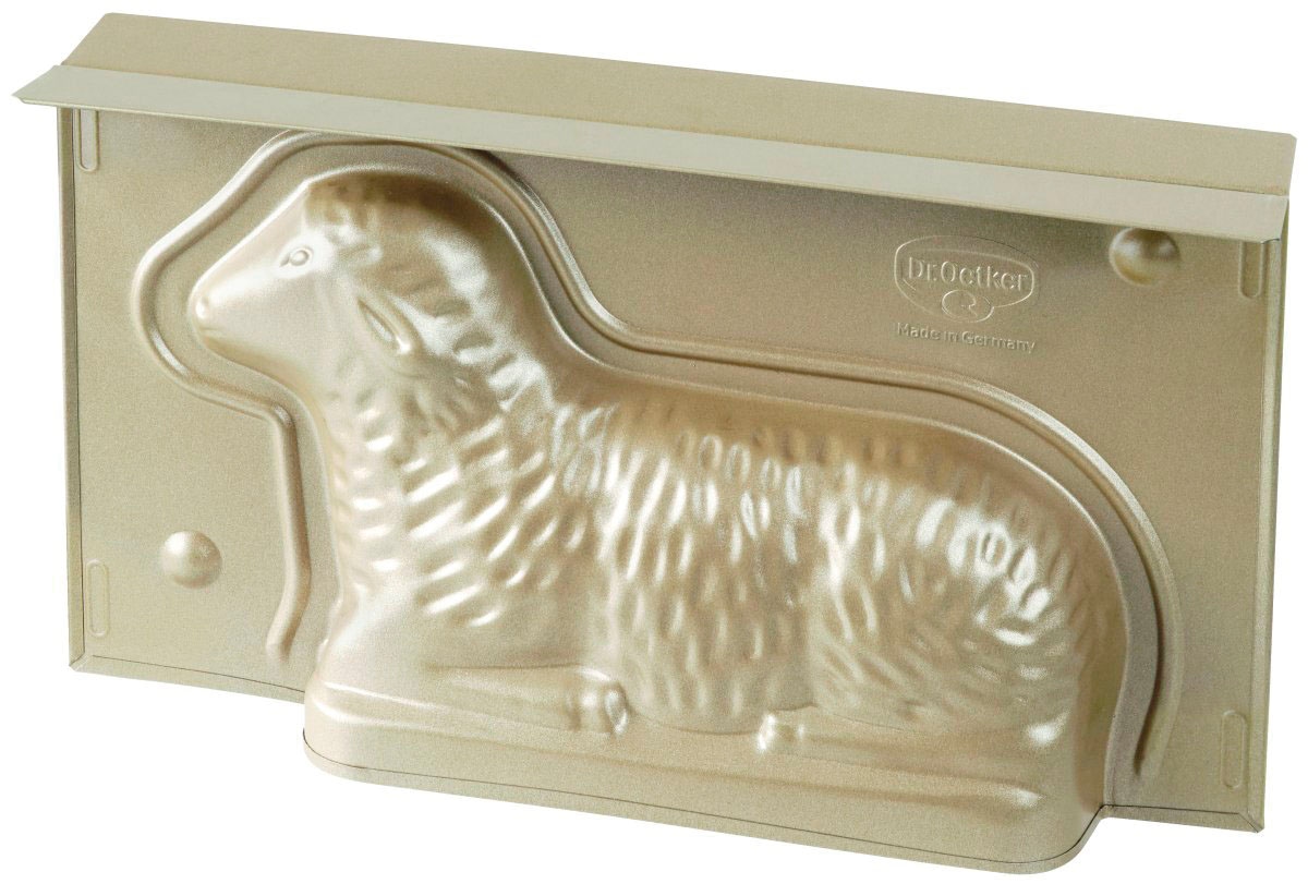 Dr. Oetker Backform »Lamm«, Vollbackform Lamm – 3D Osterbackform, Lammform, Kuchenform Lamm