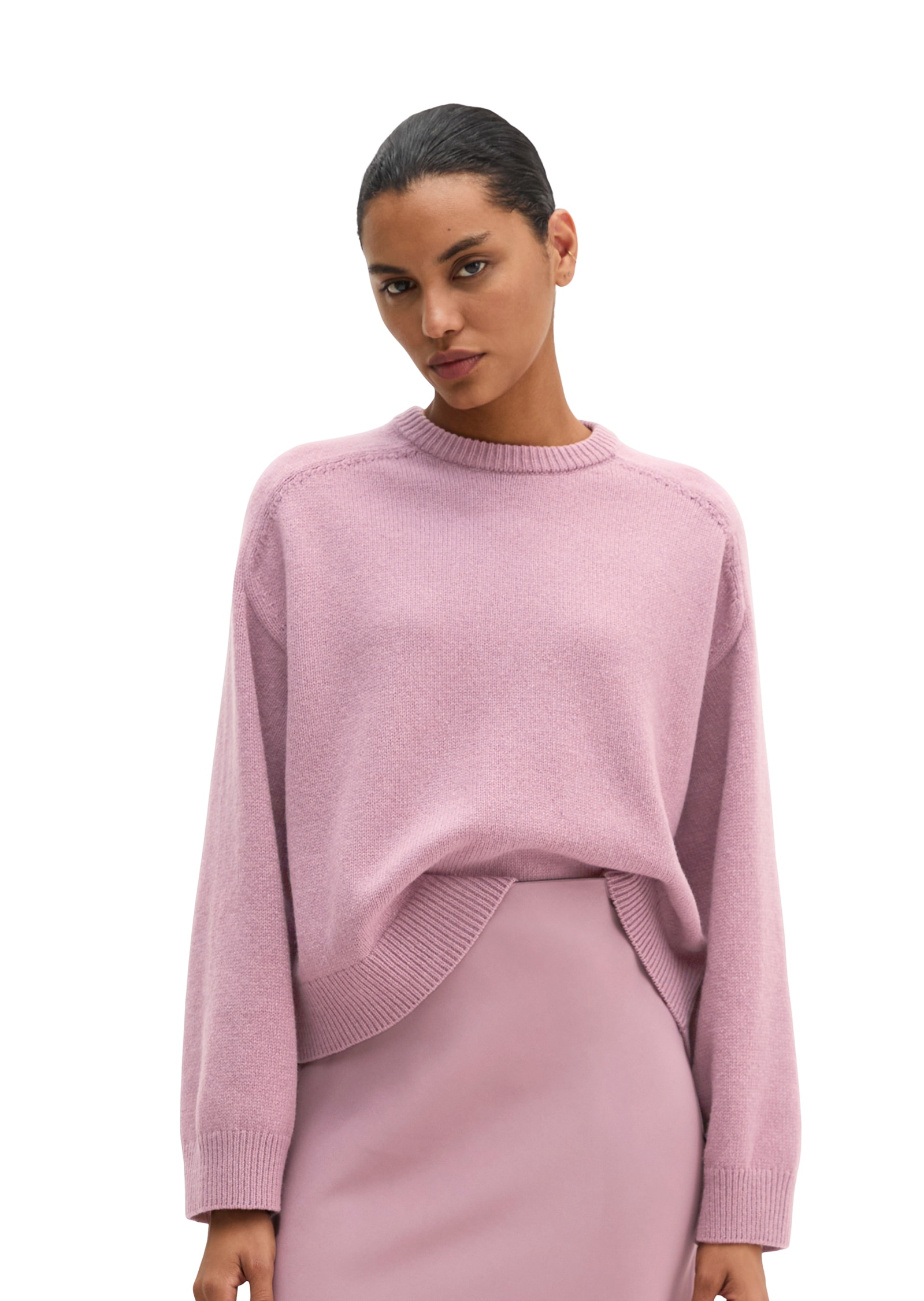 Marc O'Polo Strickpullover »aus weichem Schurwolle-Mix«