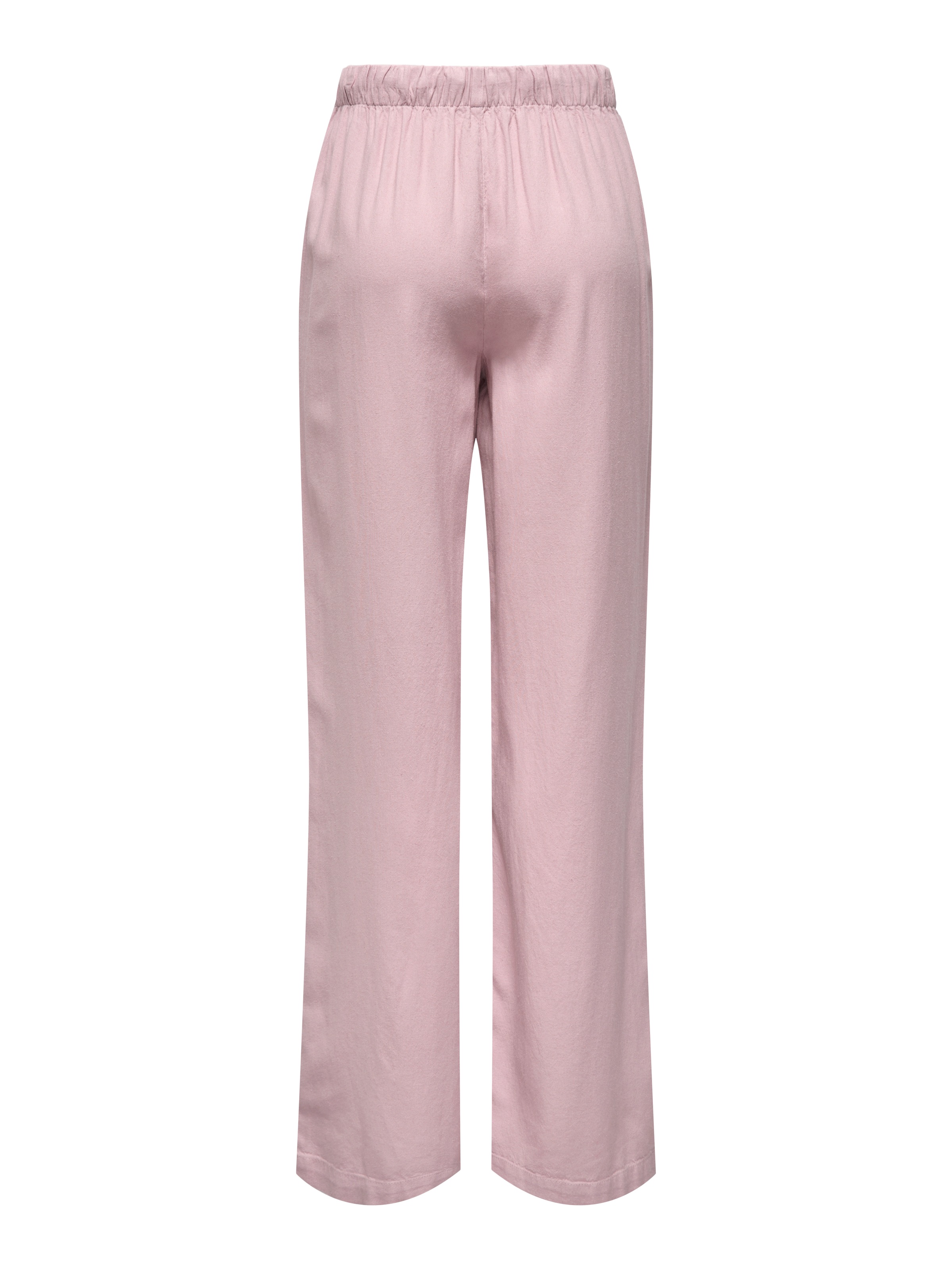ONLY Schlupfhose "ONLGOA MW LINEN BL PULL-UP PANT CC PNT" mit Leinen günstig online kaufen