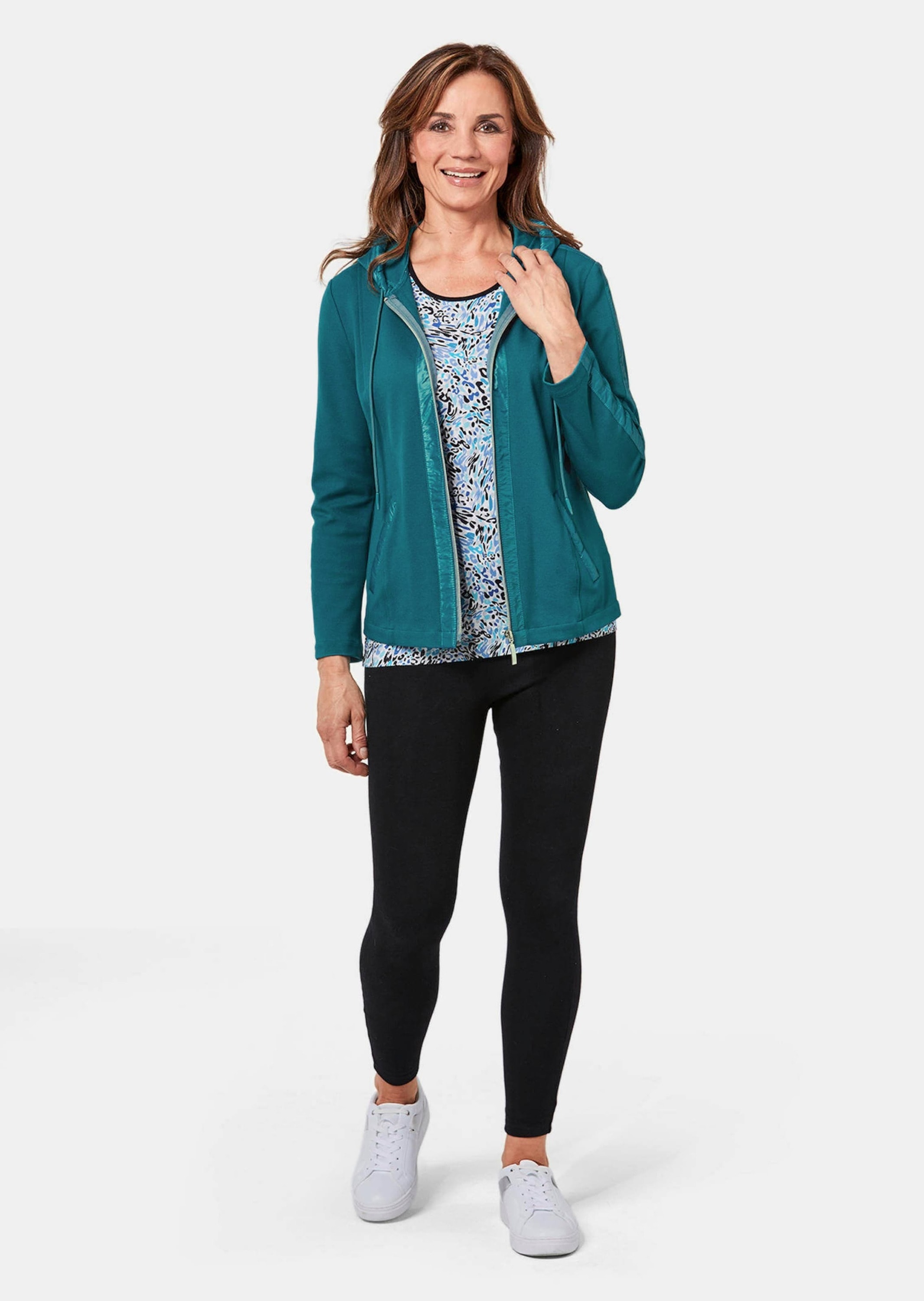 GOLDNER Kurzjacke »bequeme Freizeitjacke mit Kapuze«