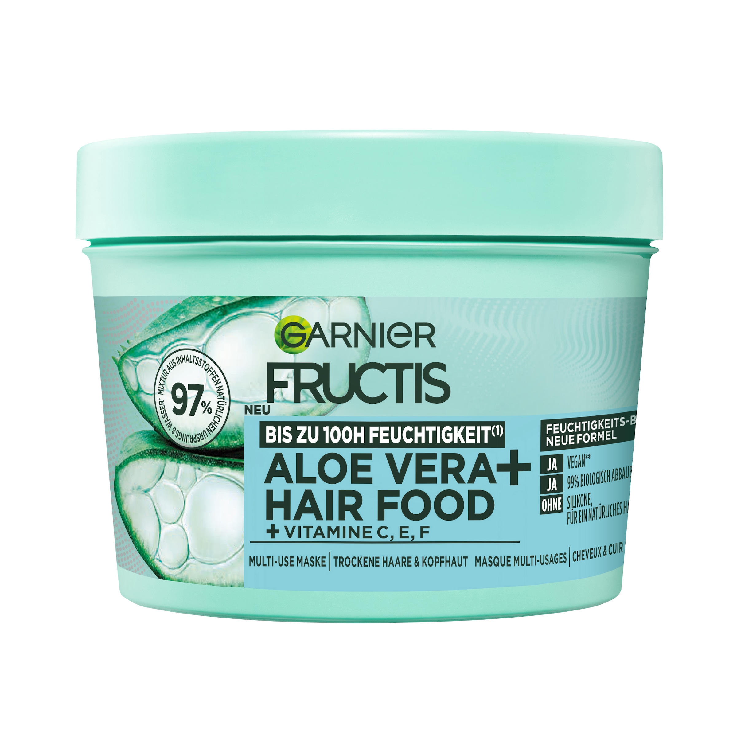 GARNIER Haarmaske »Garnier Fructis Aloe Vera Hair Food Maske«
