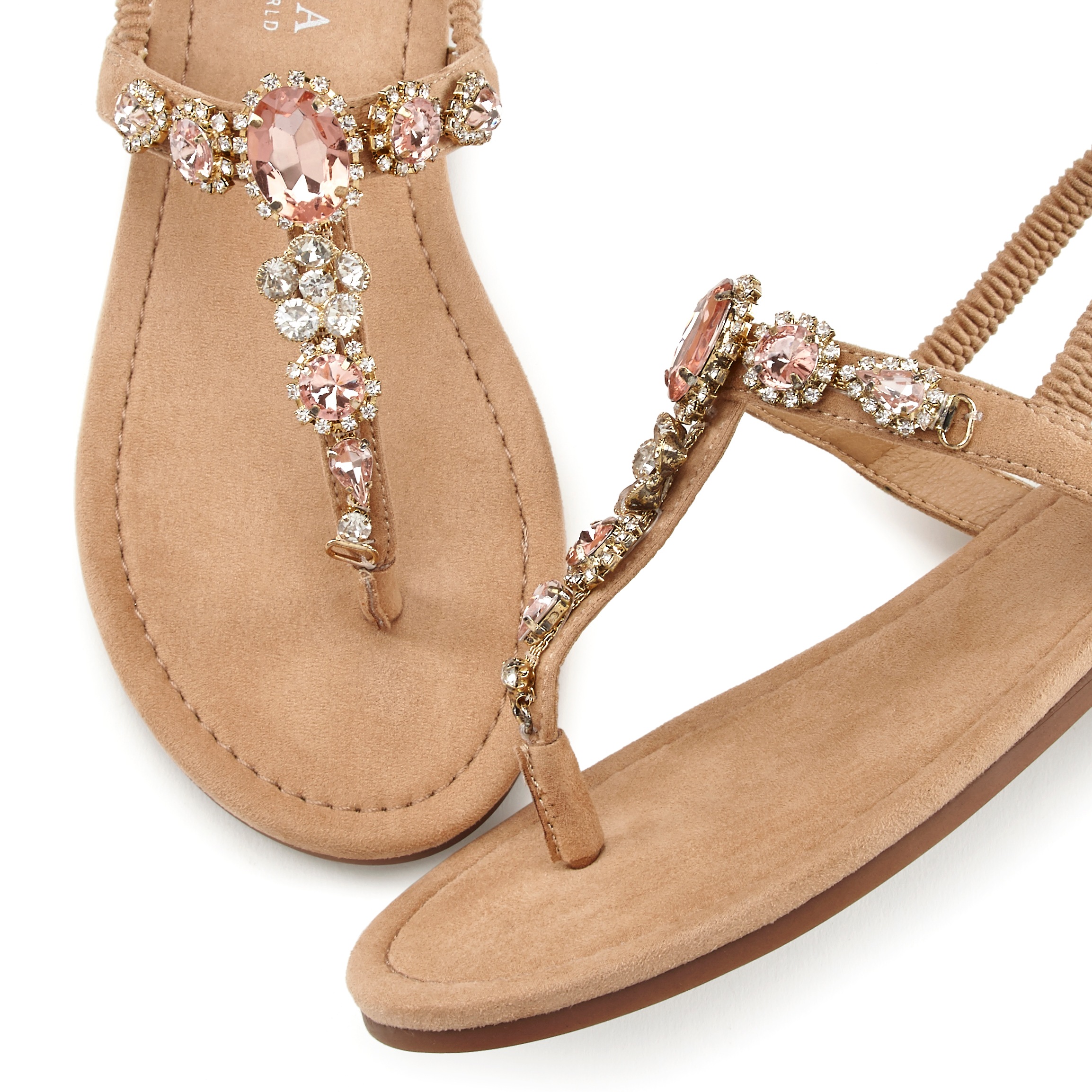 LASCANA Thong Sandals Beige 35 3