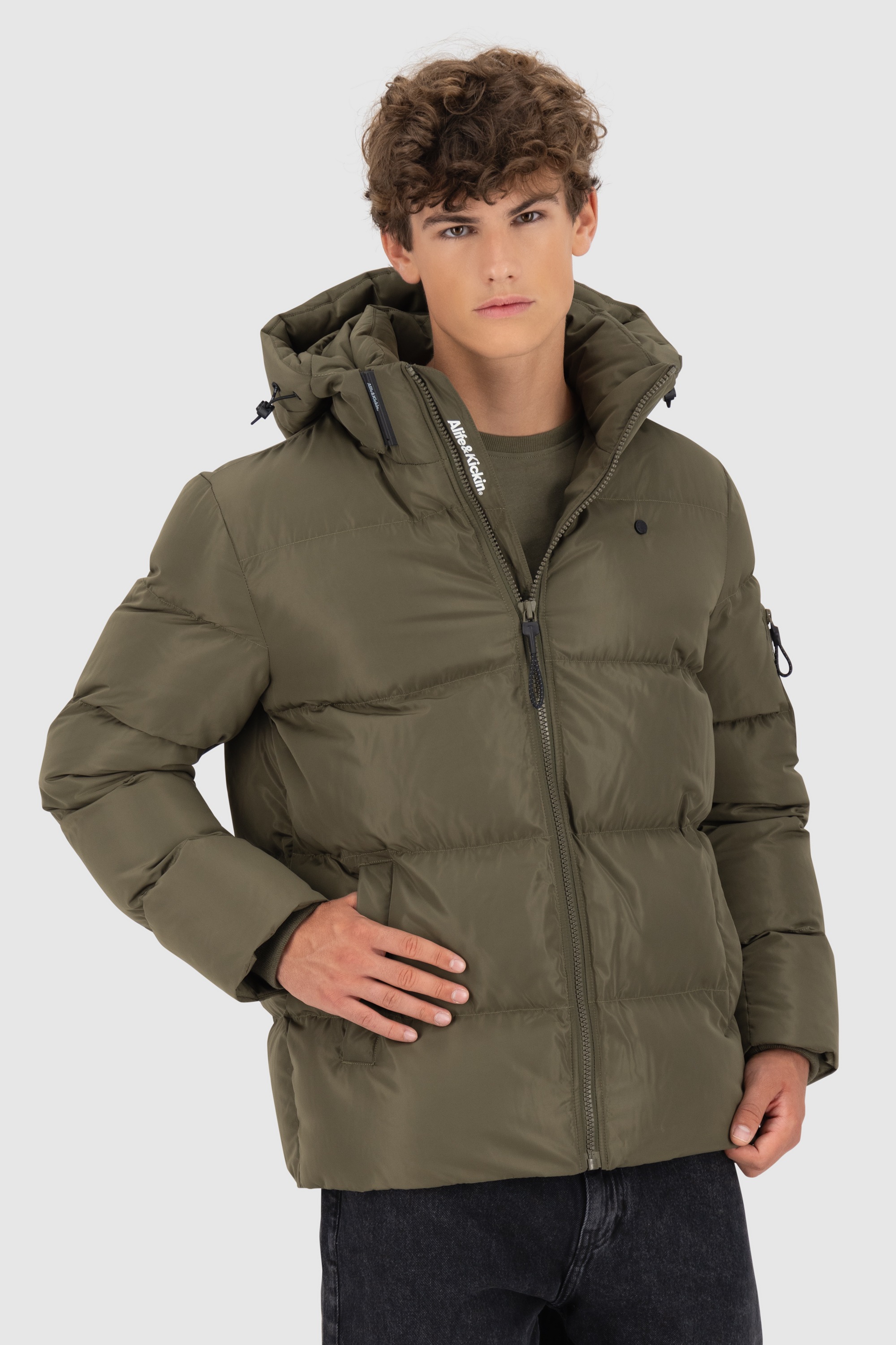 Alife & Kickin Winterjacke »Herren JamesAK A«, mit Kapuze