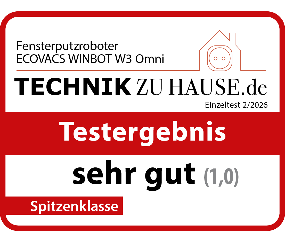 ECOVACS Fensterputzroboter »WINBOT W3 OMNI« Vortex-Reinigungssystem
