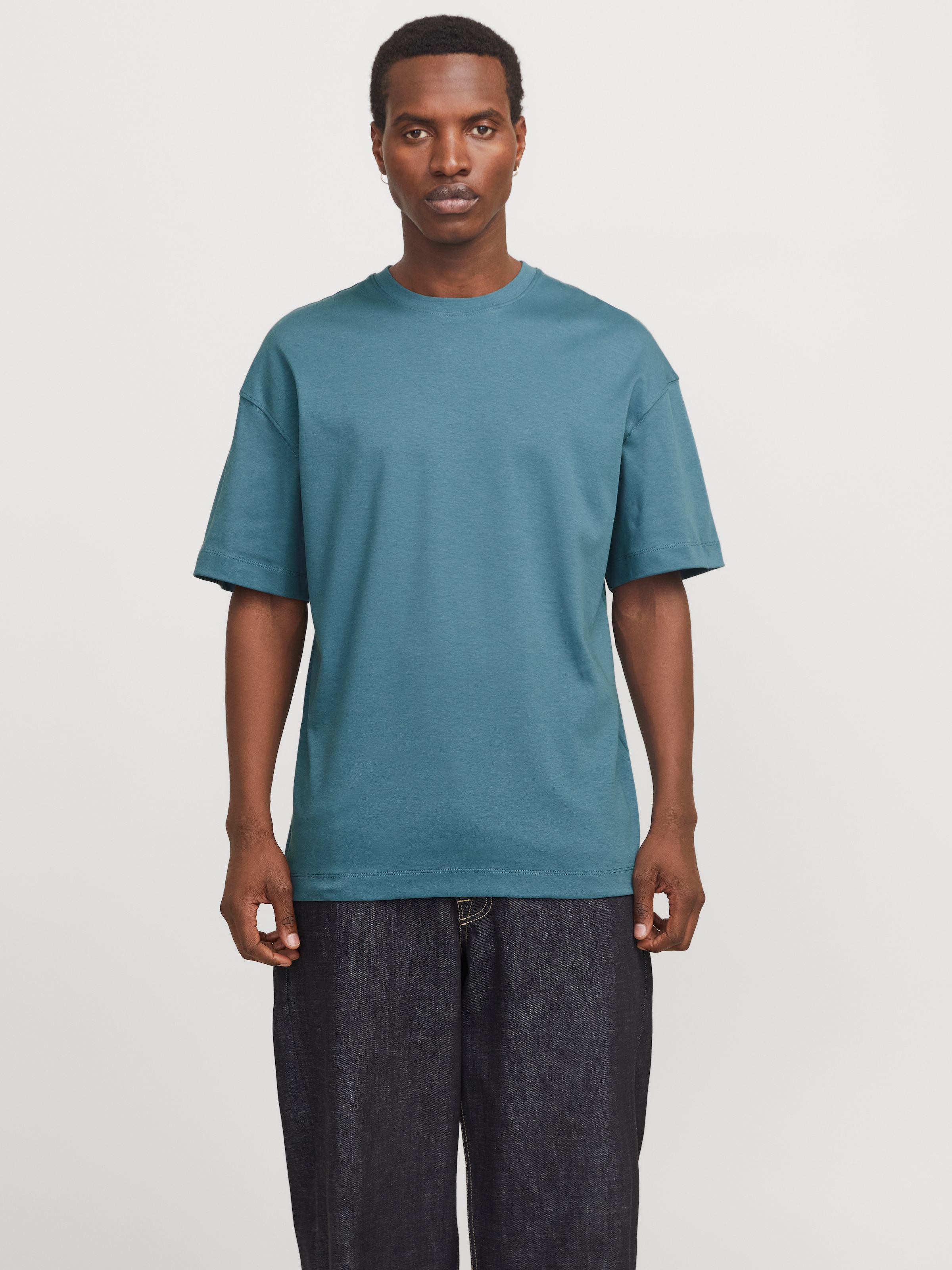 Jack & Jones "JJEURBAN EDGE TEE SS O-NECK NOOS" mit Rundhalsausschnitt günstig online kaufen