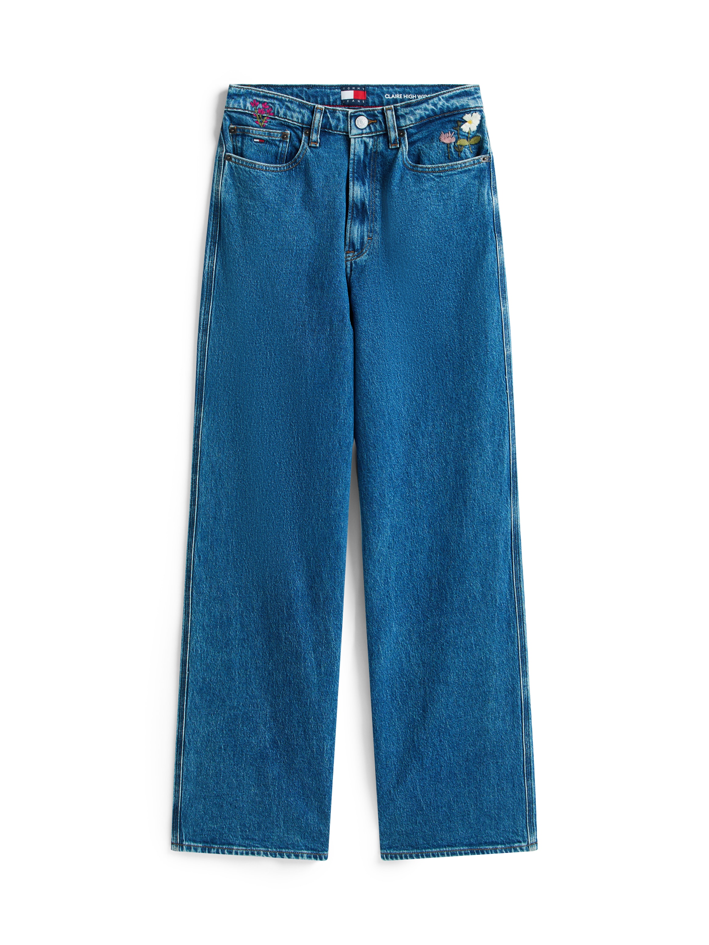 Tommy Jeans Loose-fit-Jeans »CLAIRE HR WD EMBRO  BI4139«