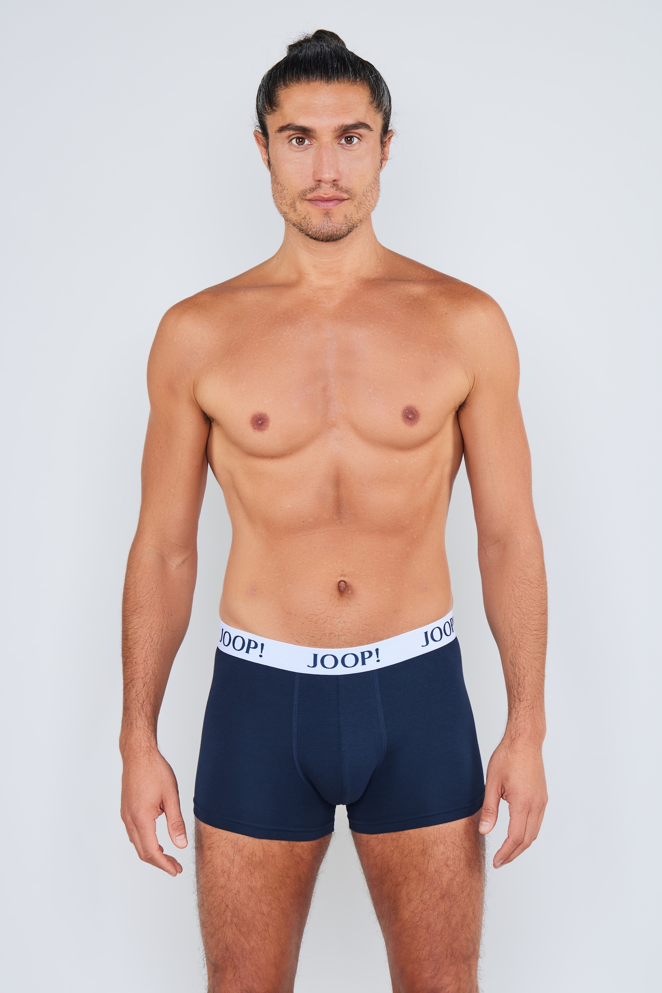 JOOP! Boxershorts »Everyday« 3er Pack,  mit angesetztem Logo-Elastikbund