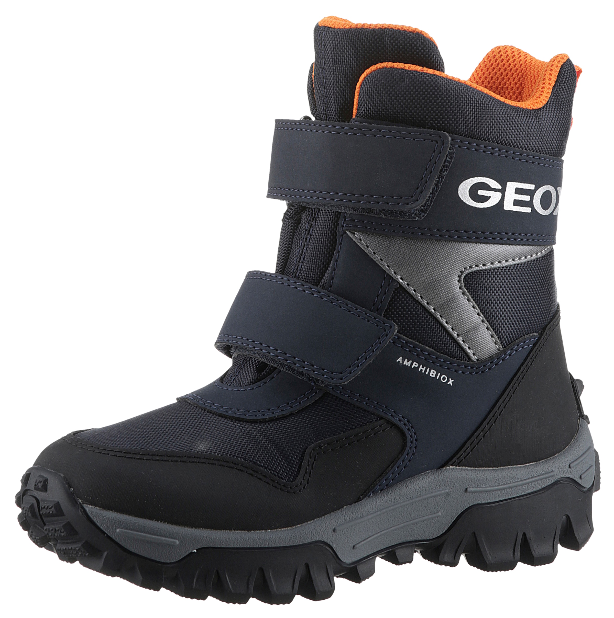 Geox Winterboots »J HIMALAYA BOY B ABX«, Snowboots, Klettstiefel, Kindergartenschuh mit Profillaufsohle