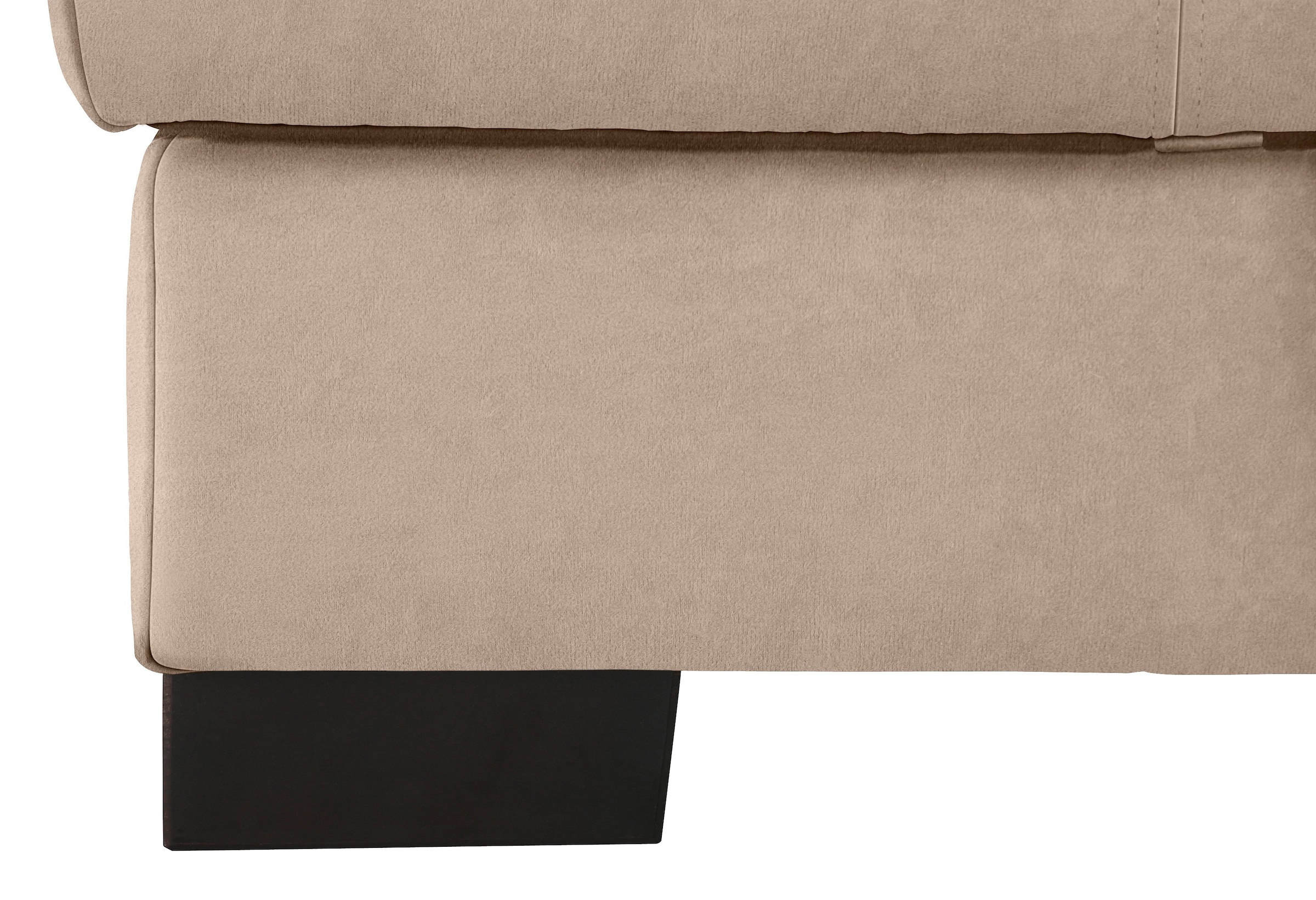 Home affaire Ecksofa »Falk L-Form«, mit Federkern und wahlweise mit Bettfunktion