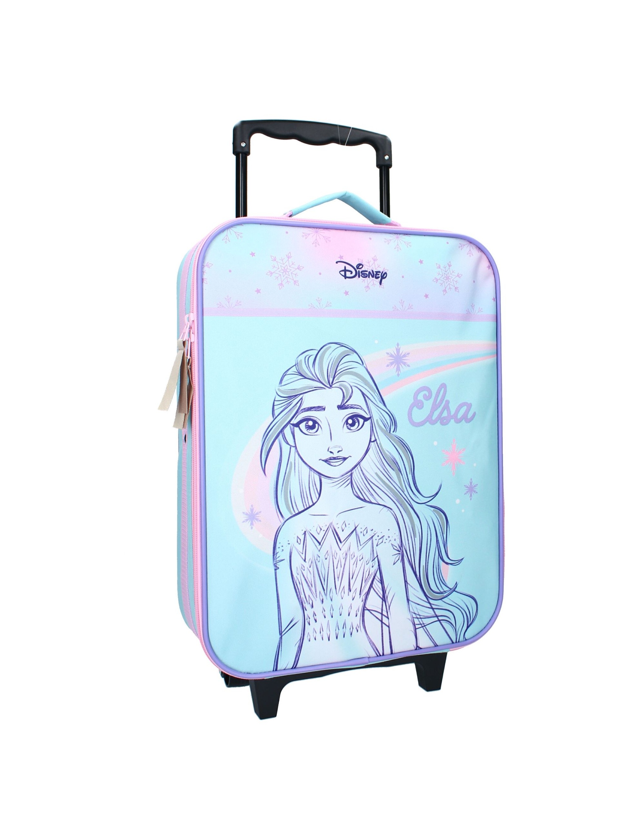 Vadobag Trolley »Frozen II Star Of The Show«, (1 St.), mit funkelnden Sternen und Elsa-Print