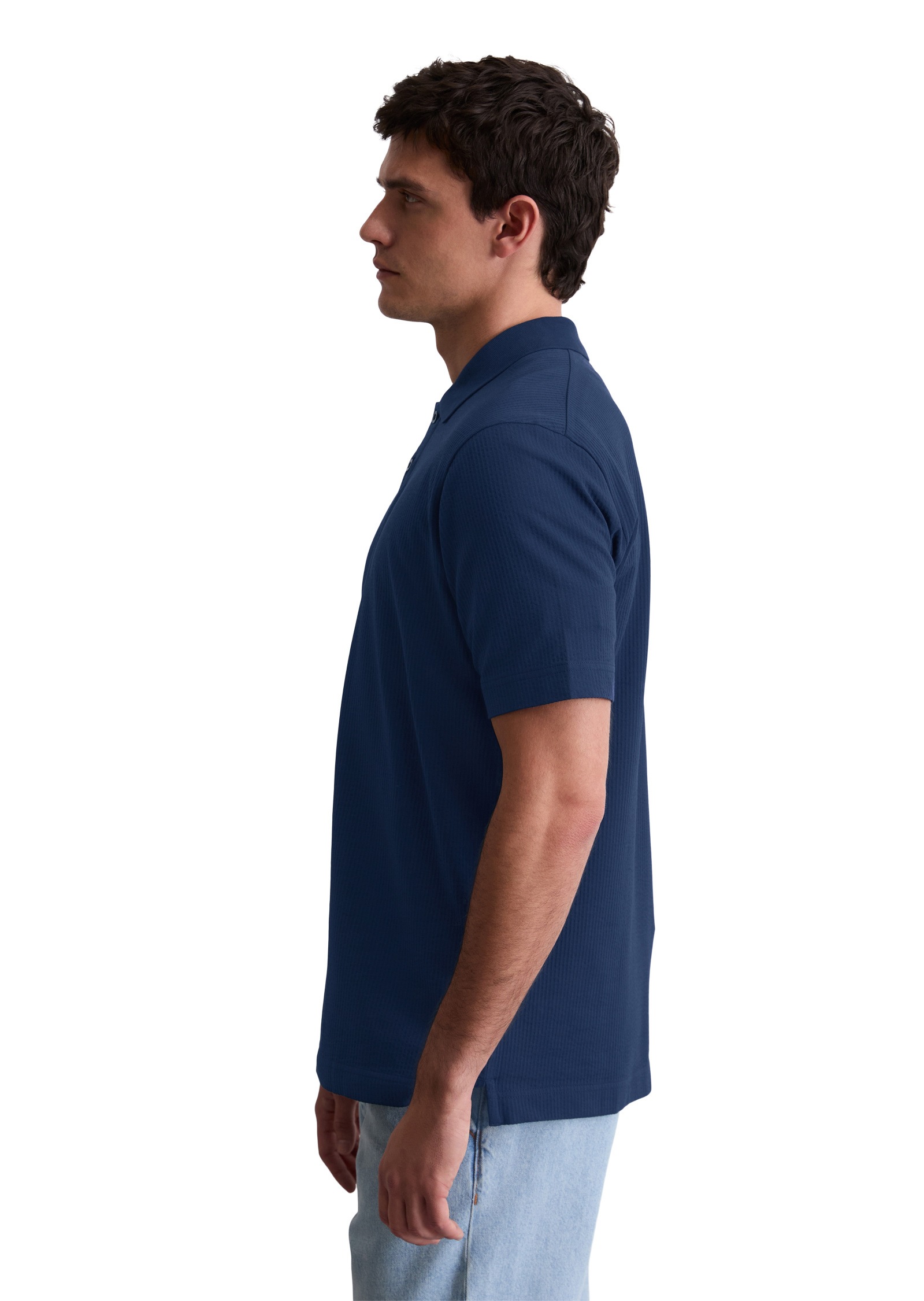Marc O'Polo Poloshirt »aus Bio-Baumwoll-Mix«