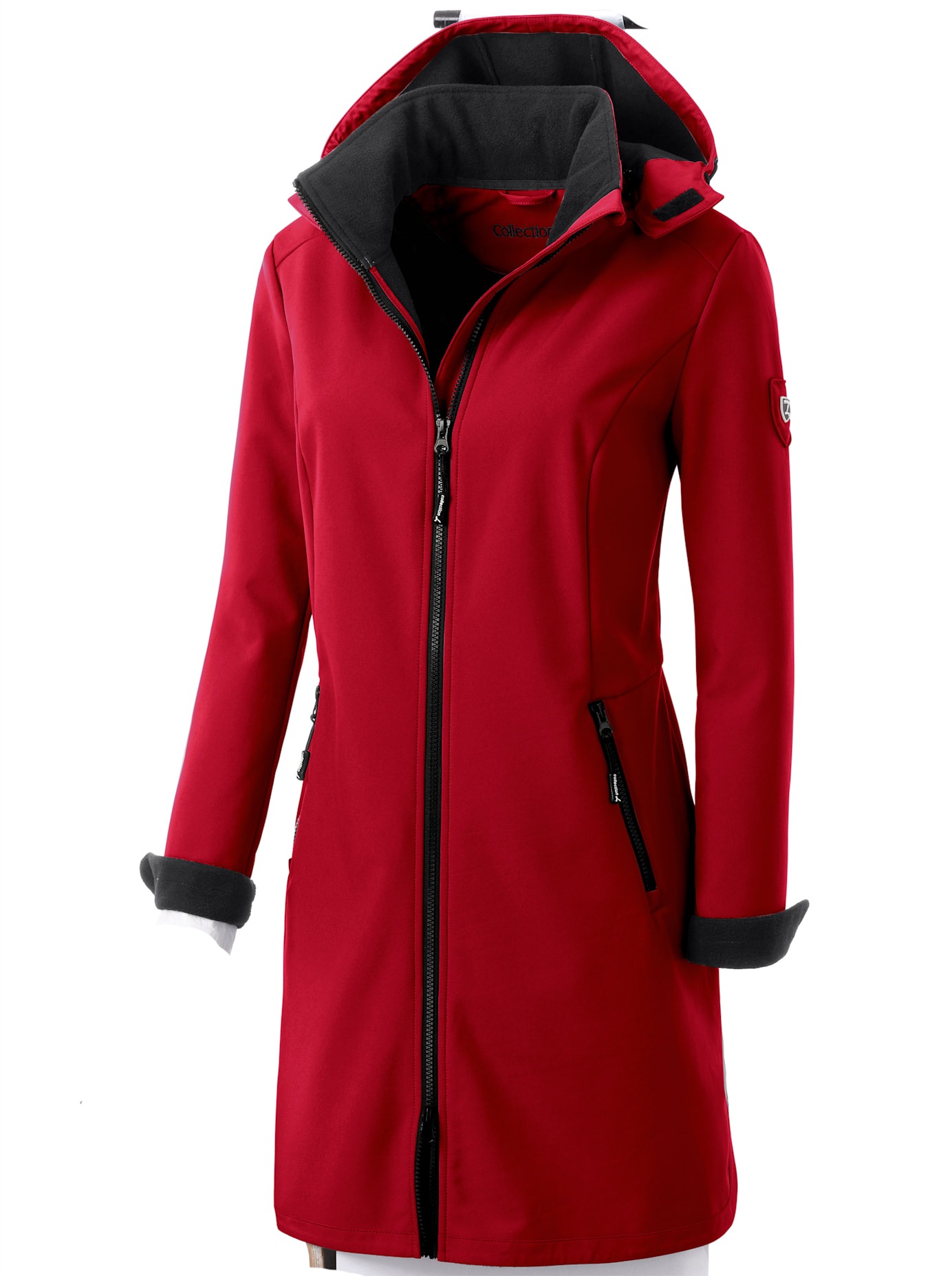 Casual Looks Softshelljacke, mit Kapuze
