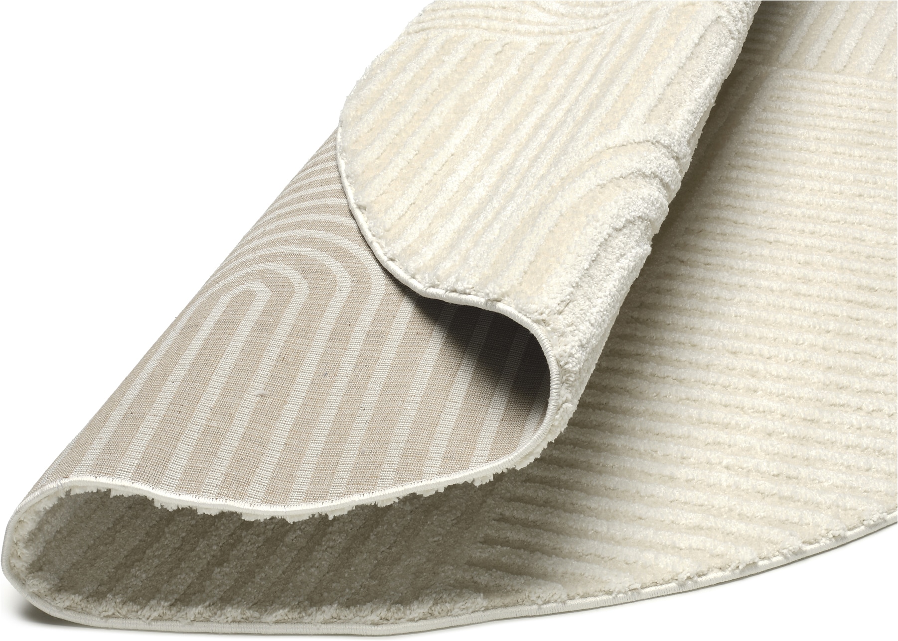 OCI DIE TEPPICHMARKE Teppich »LIV ATMOS , auch als Läufer und in Rund« rund 20 mm Höhe Design Teppich, auch in  quadratischer Form , alle Räume