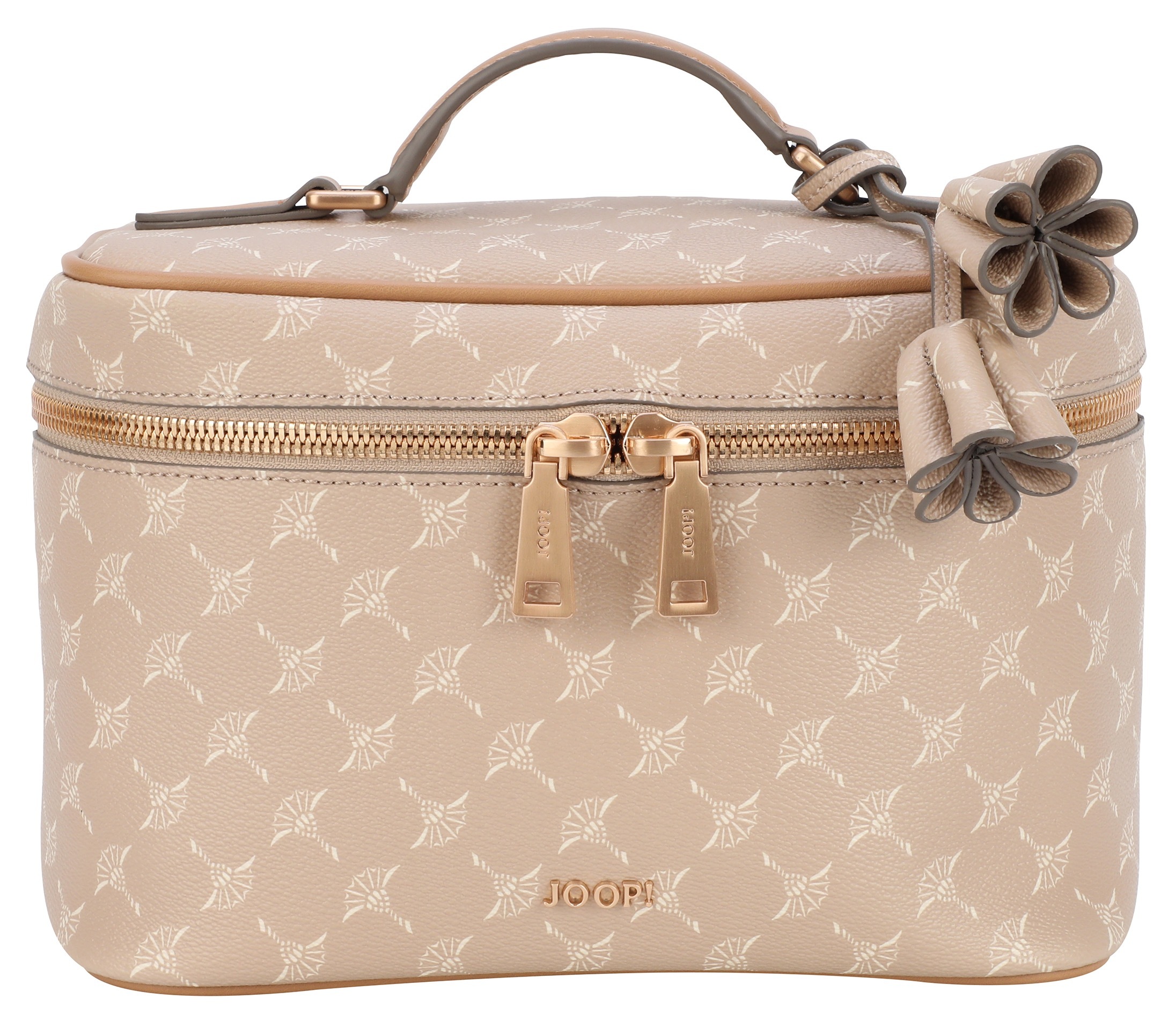 JOOP Kosmetiktasche "cortina 1.0 flora washbag mhz" Schminktasche, Beautycase, Kulturbeutel mit JOOP-Logoverzierung