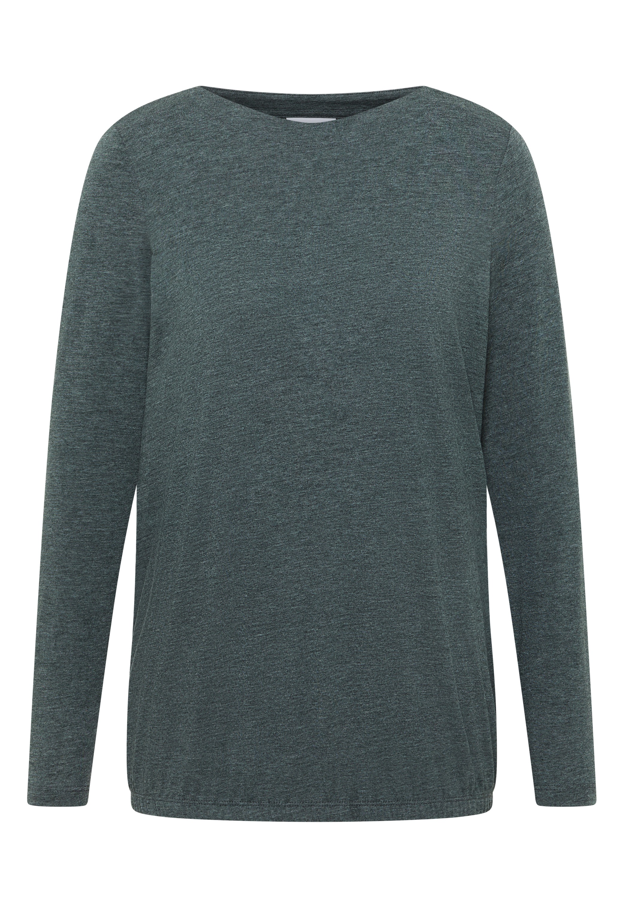 Cecil Langarmshirt im Melange Look