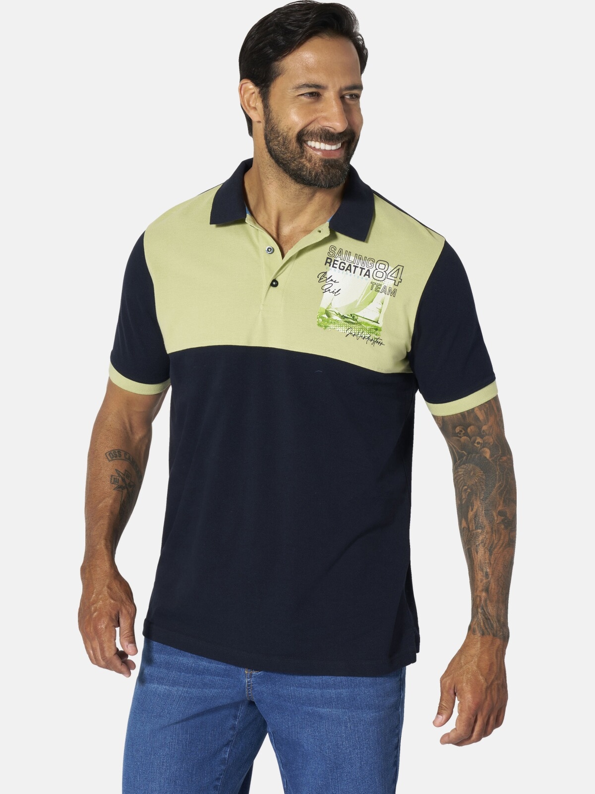 Jan Vanderstorm Poloshirt "Poloshirt JARAR" günstig online kaufen