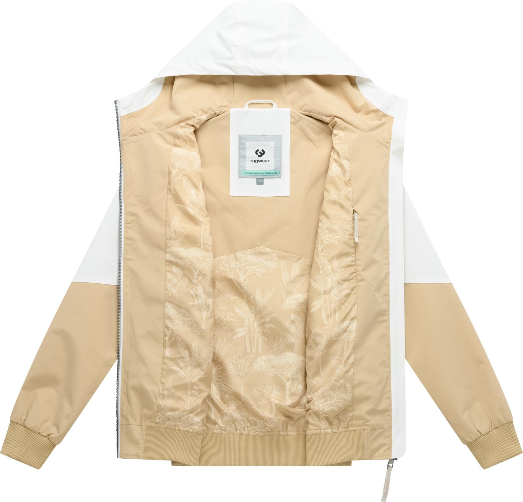 Ragwear Funktionsjacke »Sherwend« mit Kapuze Wasserdichte leichte Übergangsjacke mit Kapuze
