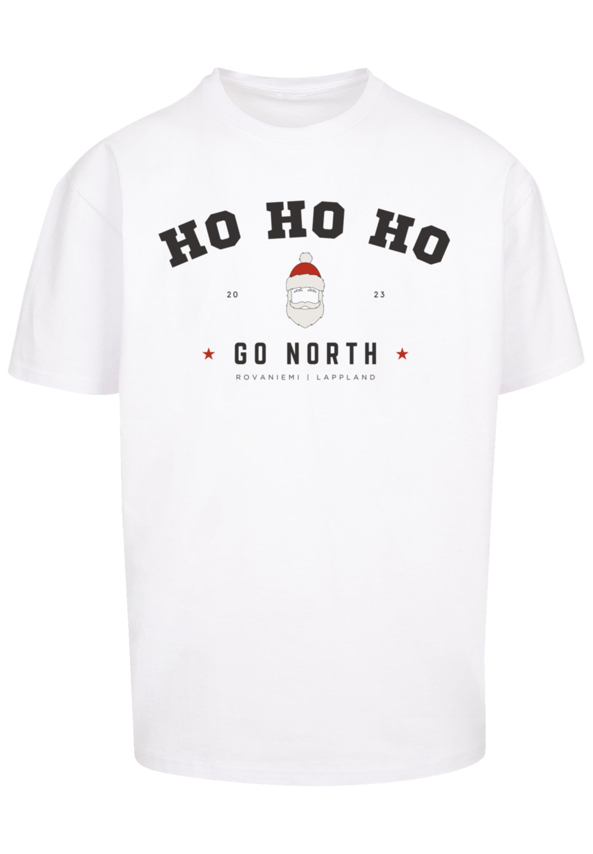 F4NT4STIC T-Shirt »Ho Ho Ho Santa Claus Weihnachten«, Weihnachten, Geschenk, Logo