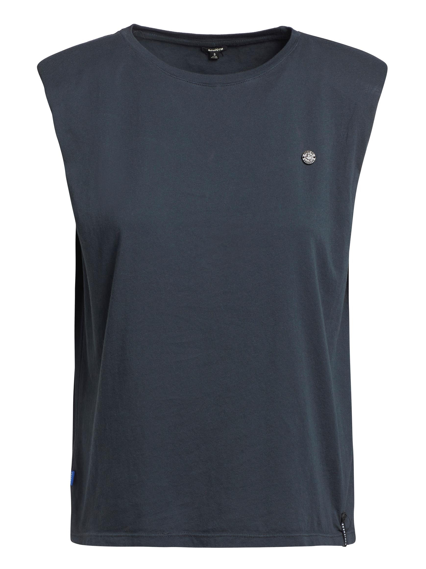 khujo T-Shirt »YEONA«, mit Schulterpolstern